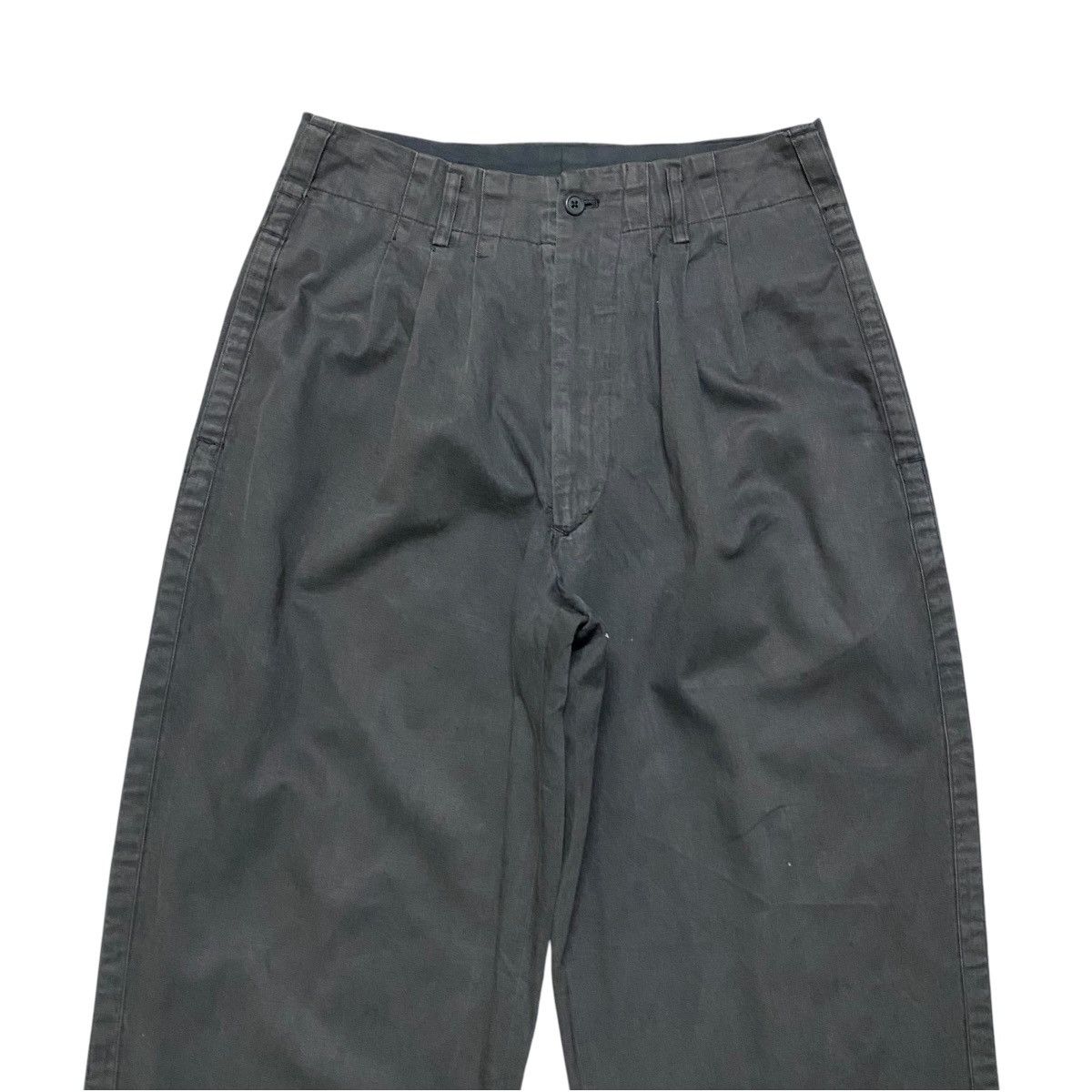Yohji Yamamoto Vintage YS For Men Linen Baggy Pants Fade Black Size US 30 / EU 46 - 4 Thumbnail