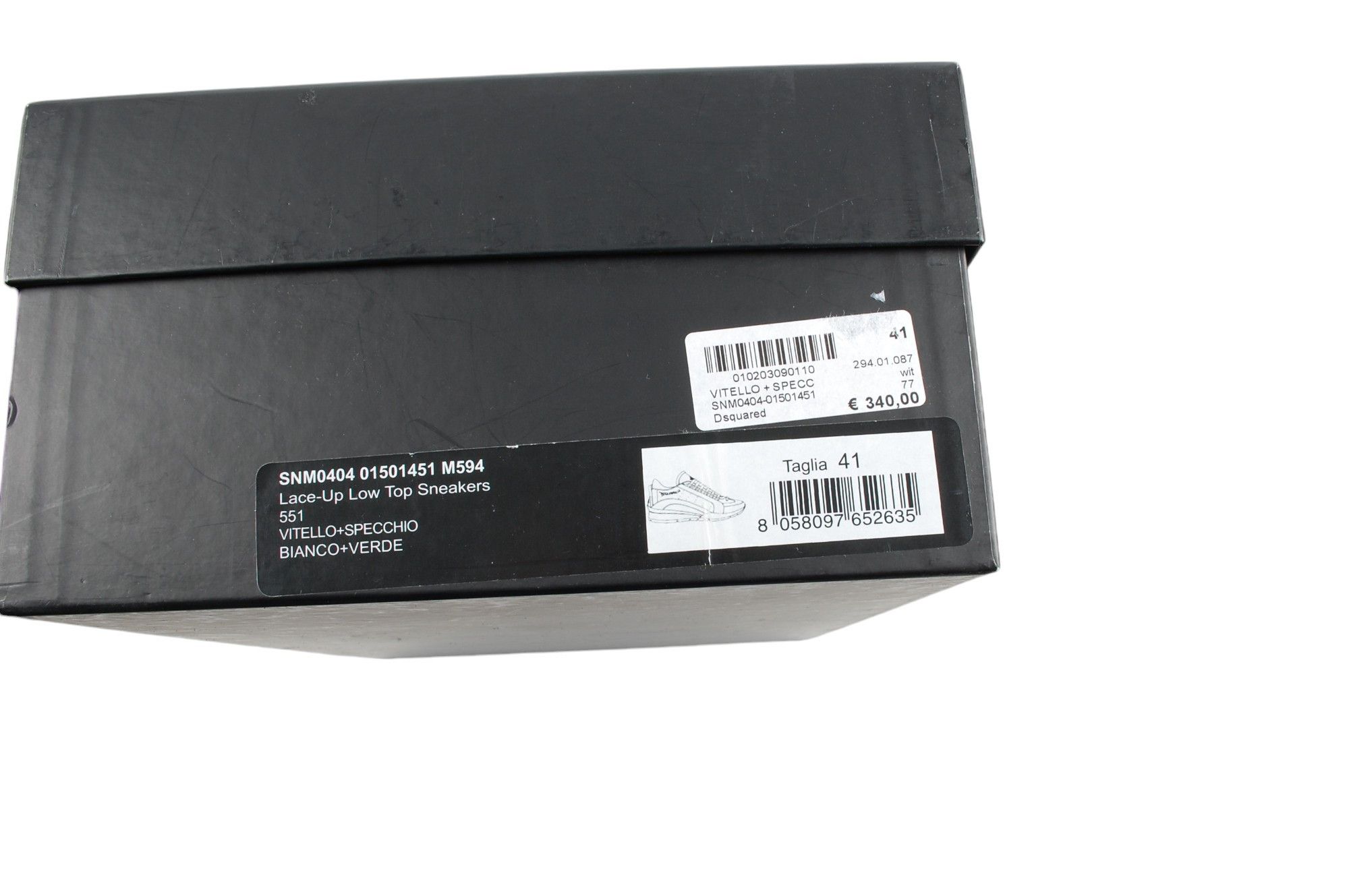 Dsquared2 Original Dsquared2 Low Top 551 Men Sneakers Size 41 H4411 Size US 8 / EU 41 - 7 Thumbnail