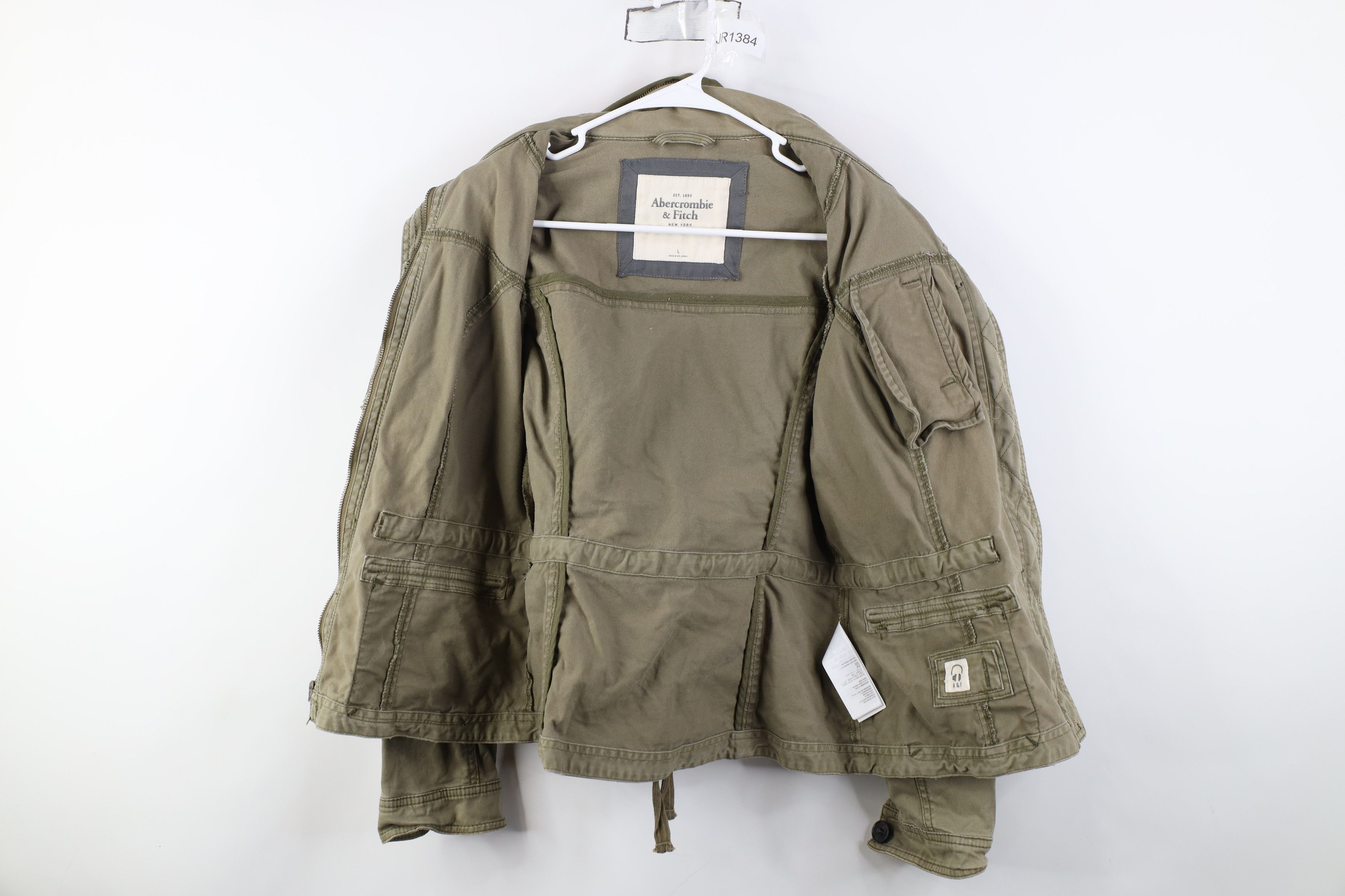 Abercrombie & Fitch Vintage 90s Y2K Abercrombie & Fitch Military Field Jacket Size L / US 10 / IT 46 - 10 Thumbnail