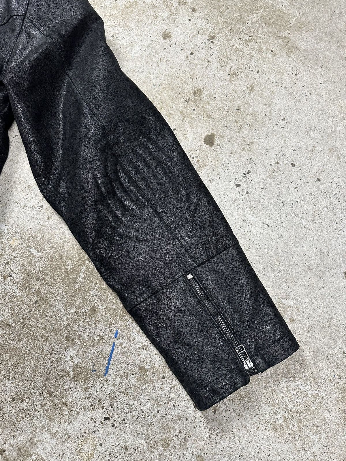 Other ‼️ Vintage y2k Moto Biker Racing Leather Jacket 70 Rare Size US L / EU 52-54 / 3 - 10 Thumbnail