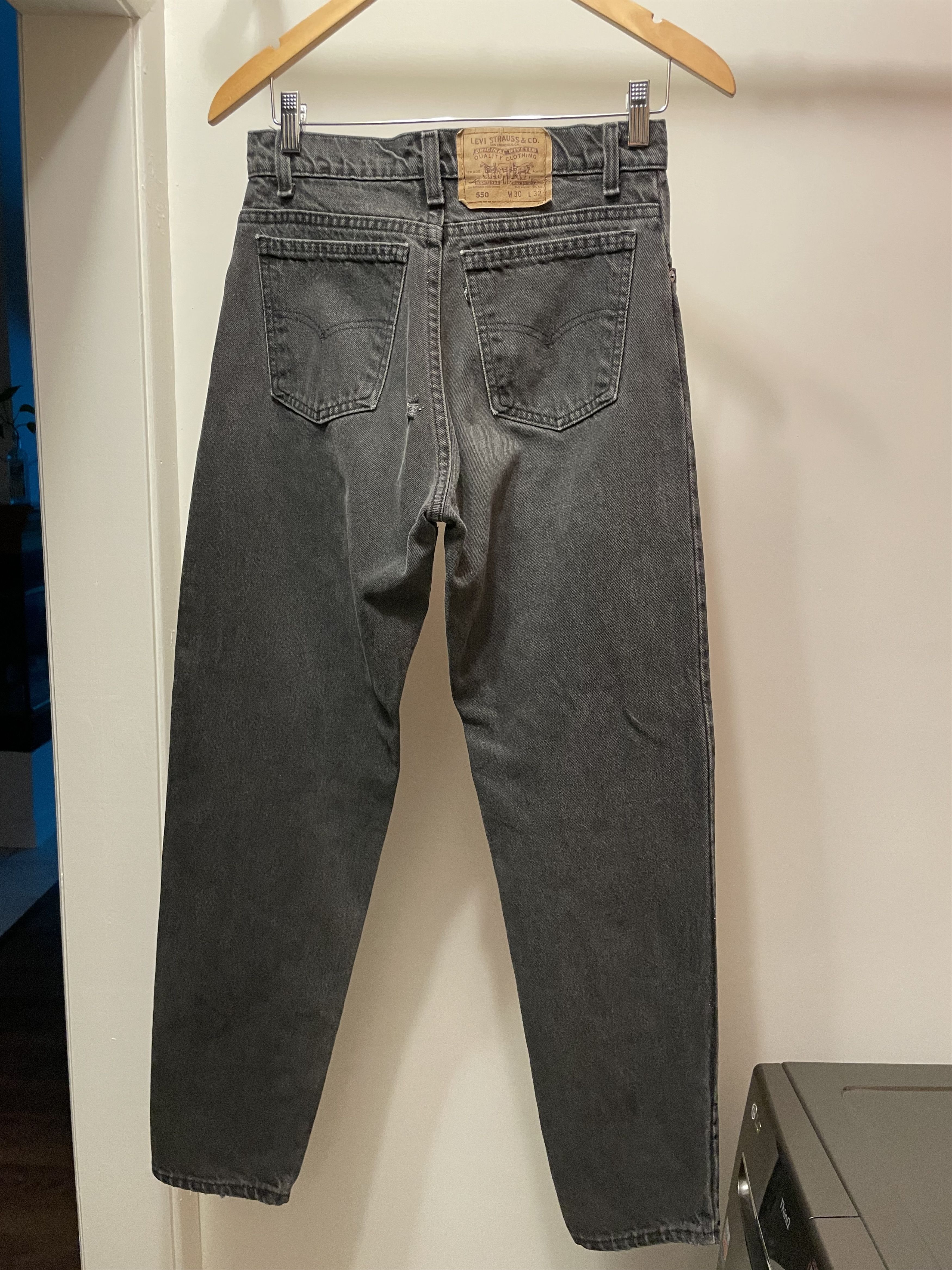 Levi's Vintage Clothing Levi's 550 black tab Size US 30 / EU 46 - 2 Thumbnail