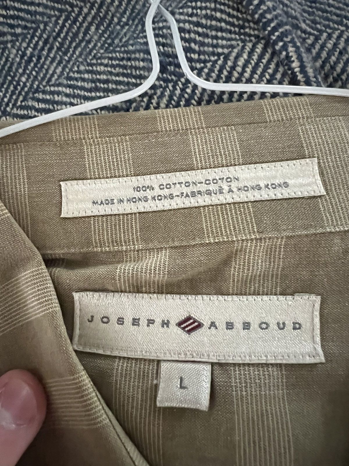 Joseph Abboud Vintage Short Sleeve Joseph Abboud Button Up Size US L / EU 52-54 / 3 - 2 Thumbnail