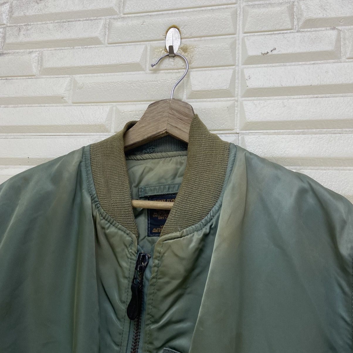Alpha Industries Vintage MA 1 Alpha Industries US Air Force Bomber Jacket Size US L / EU 52-54 / 3 - 12 Thumbnail