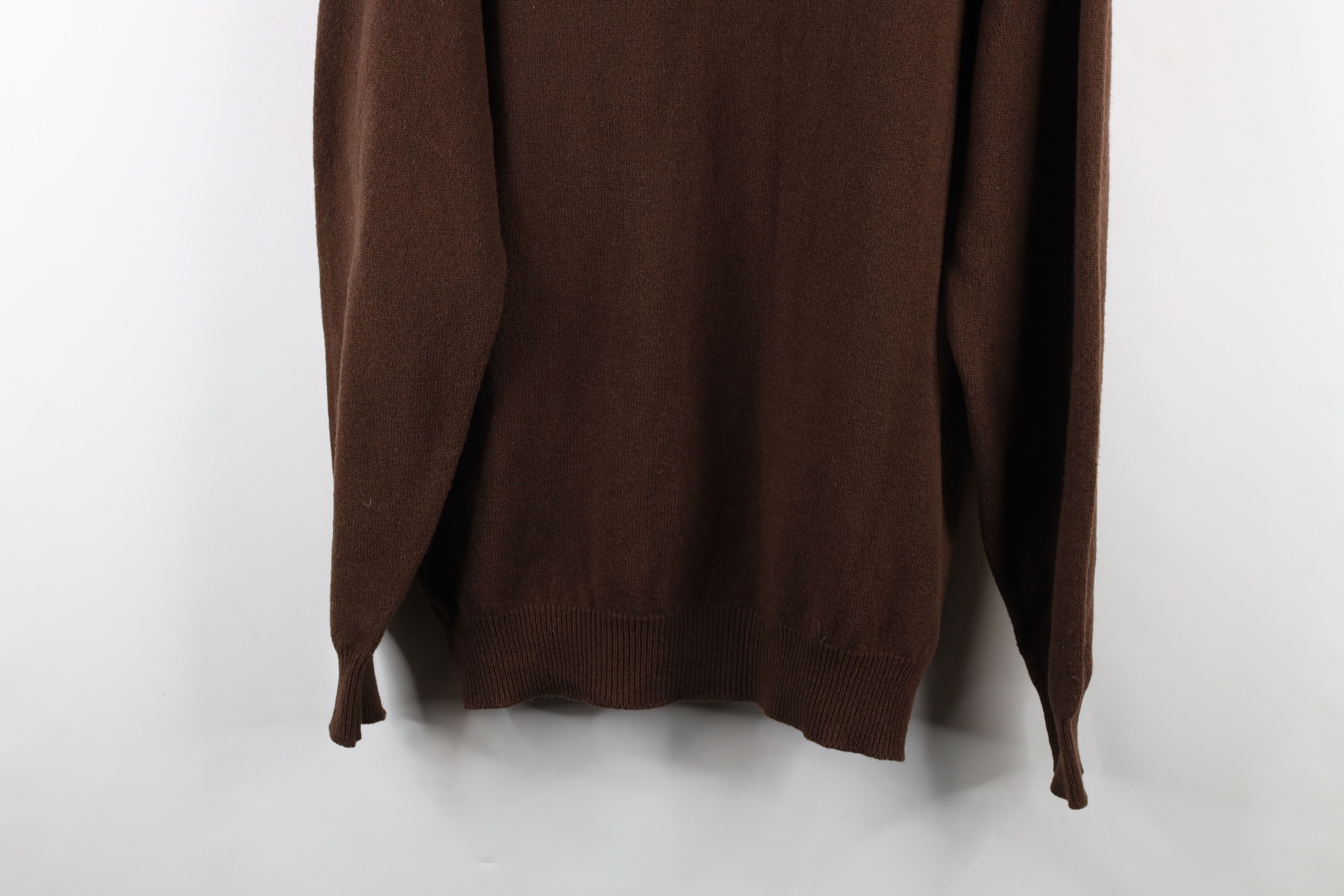 Vintage Vintage 70s Marchbank Gleneagles Wool Knit Sweater Brown Size US XL / EU 56 / 4 - 11 Thumbnail