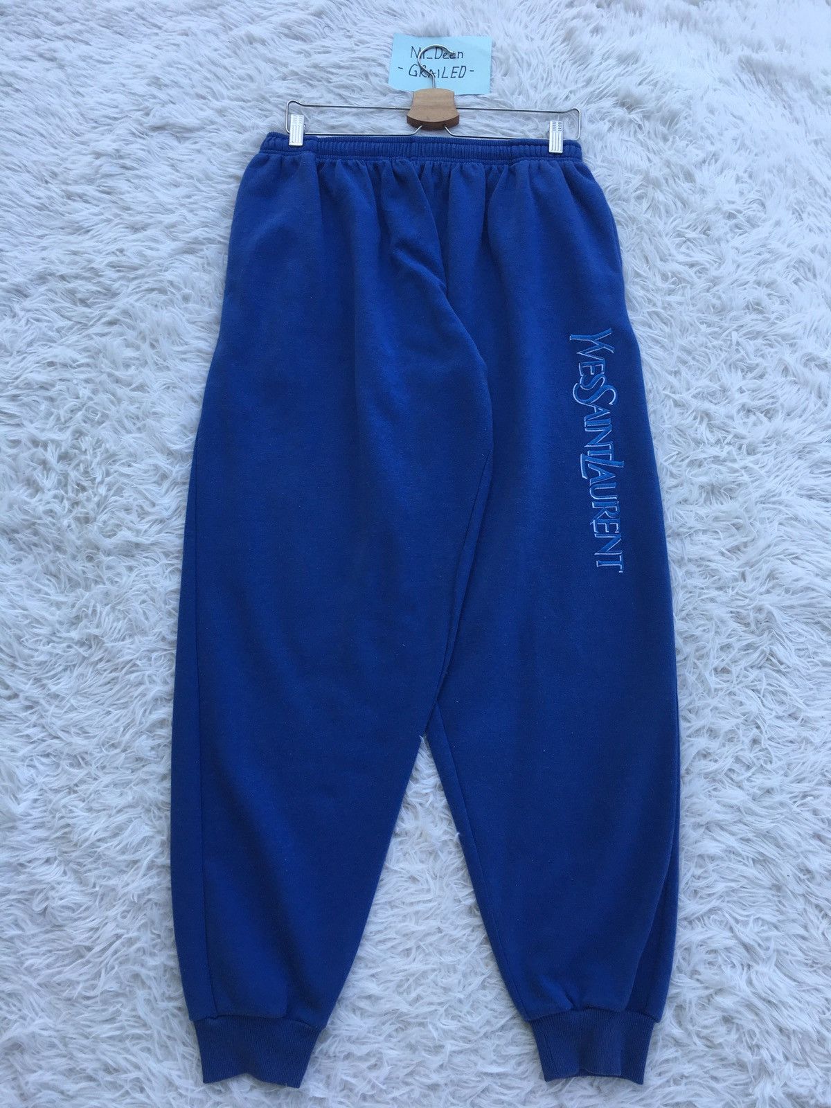 Yves Saint Laurent Rare Vintage Yves Saint Laurent YSL Sweatpant Size US 28 / EU 44 - 1 Thumbnail