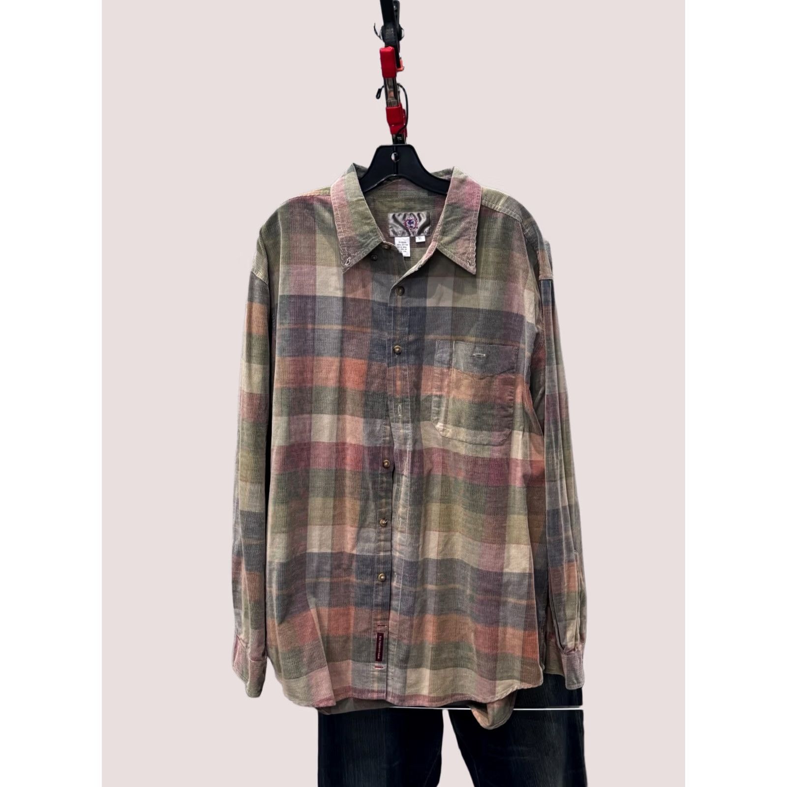The Territory Ahead Territory Ahead Cord Plaid LONG SLEEVE SHIRT XL Multicolor Men Regular XS? XL Size US XL / EU 56 / 4 - 1 Thumbnail