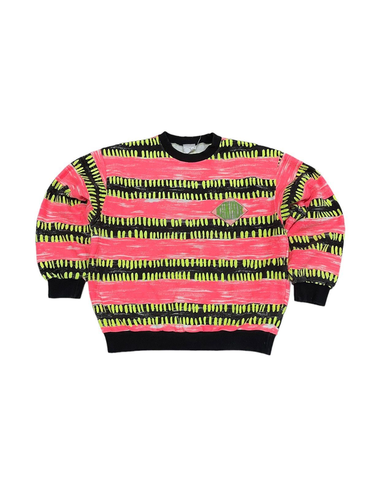 Ocean Pacific × Vintage Vintage Ocean Pacific Multicolour Sweatshirt ! Rare Design Size US M / EU 48-50 / 2 - 1 Thumbnail