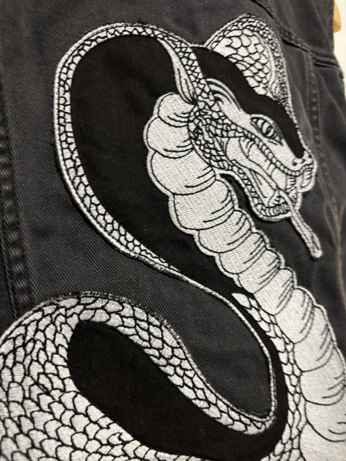 Ksubi Ksubi Classic Denim Vest with Cobra Embroidery Size US S / EU 44-46 / 1 - 12 Thumbnail