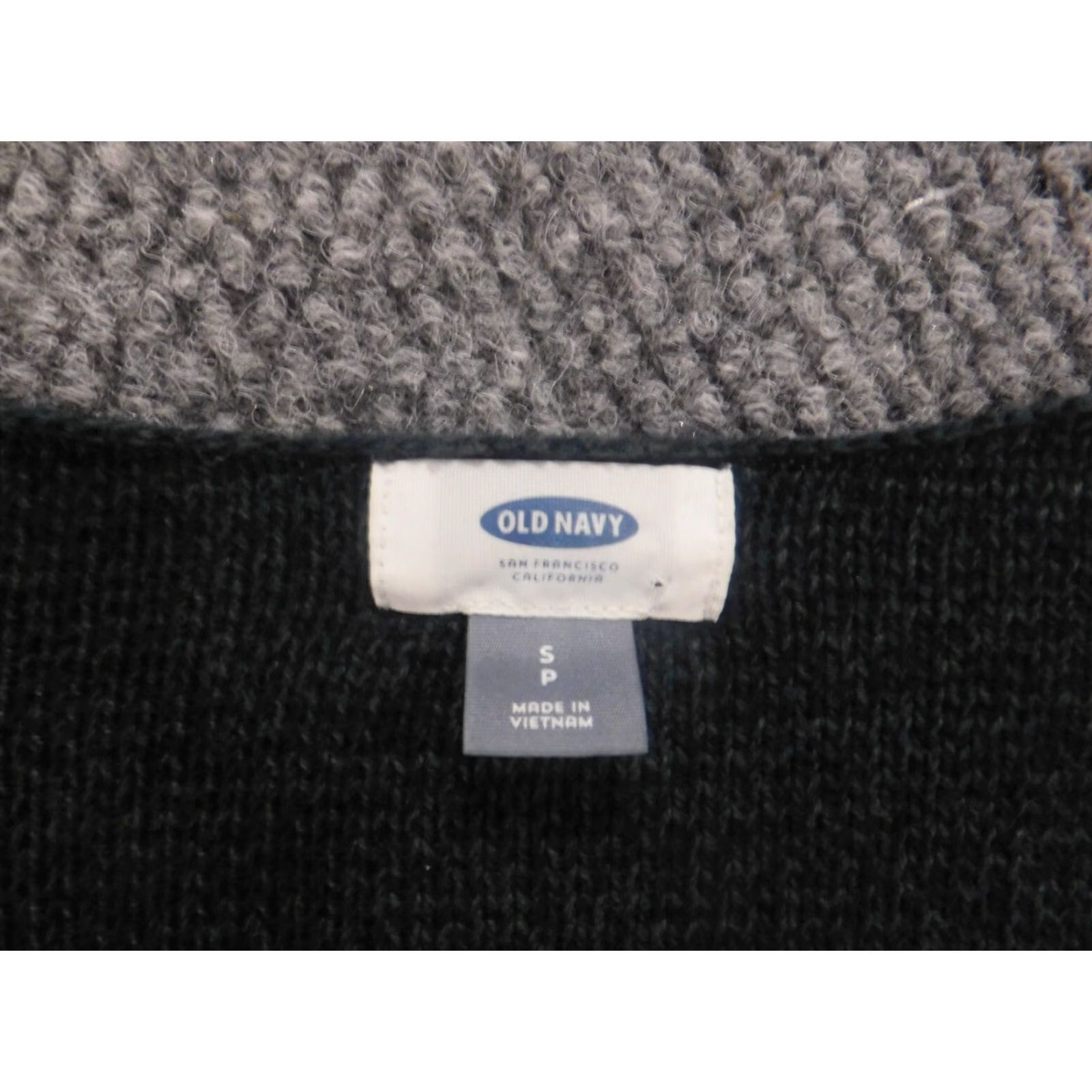 Old Navy Old Navy Womens Sweater Small Green Pullover Crew Neck Knit Stretch Logo Raglan Sleeve Classic 100% Cotton Size S / US 4 / IT 40 - 4 Thumbnail