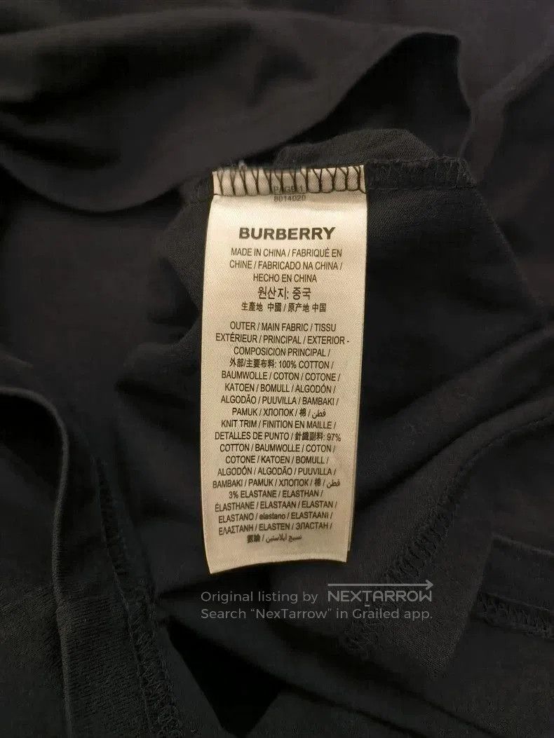 Burberry Burberry BT Embroidered Short Sleeve T. Size US L / EU 52-54 / 3 - 7 Thumbnail