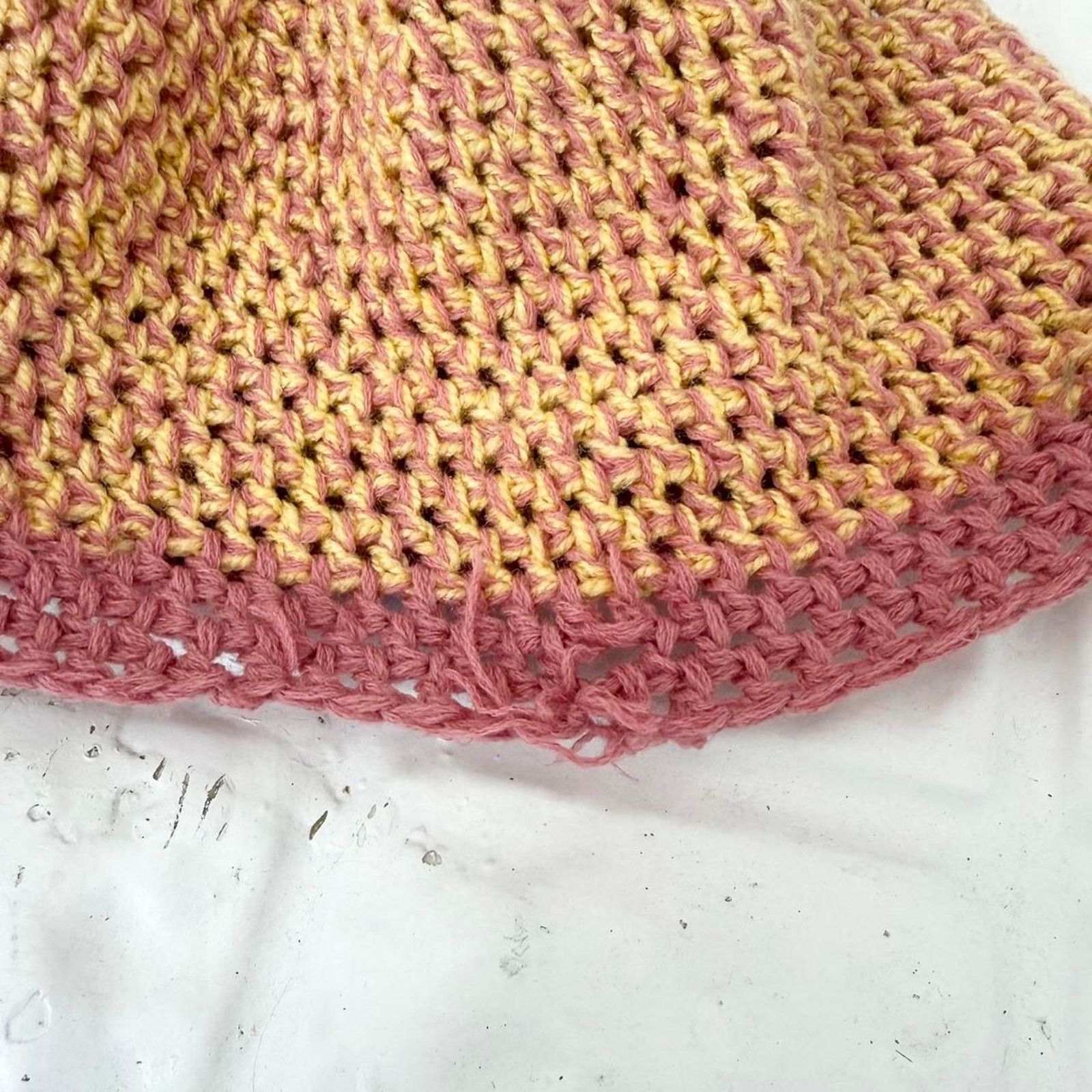 Other Handmade crochet floral beanie Size ONE SIZE - 3 Thumbnail