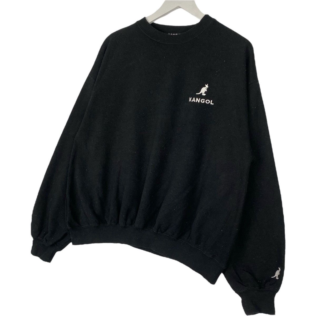 Kangol × Vintage Vintage Kangol Sport Embroidered Crewneck Sweatshirt Black Size US M / EU 48-50 / 2 - 2 Thumbnail