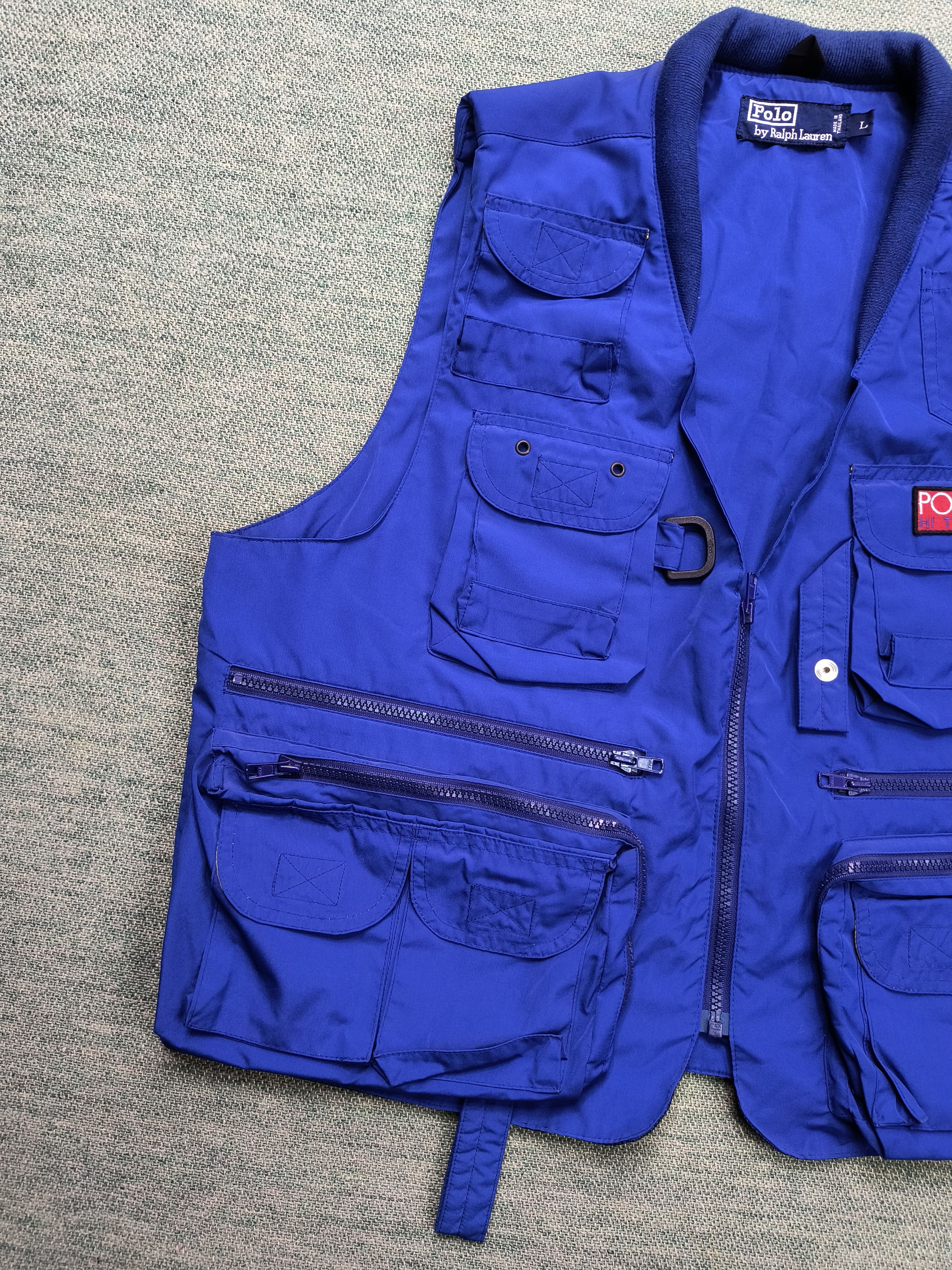Hi Tec Vintage Polo Hi Tech Ralph Lauren utility vest Size US L / EU 52-54 / 3 - 5 Thumbnail