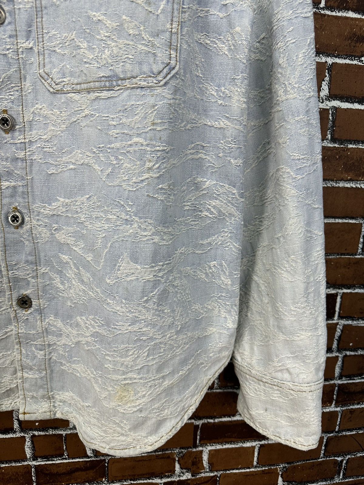 Diesel Diesel Denim Wave Dirty Design Denim Jacket Z08 Size US M / EU 48-50 / 2 - 5 Thumbnail
