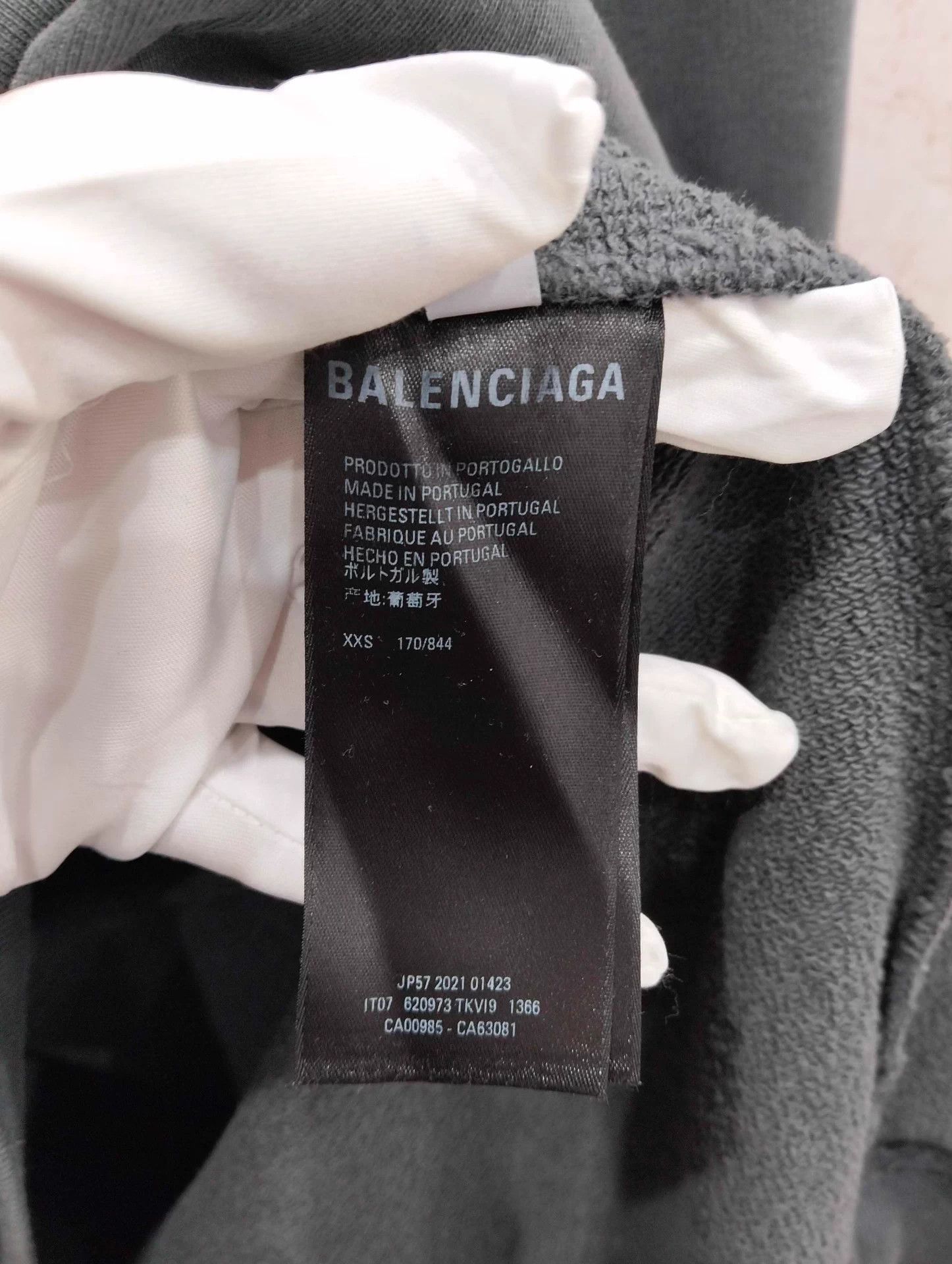 Balenciaga BALENCIAGA Wardrobe hoodie XXS 170 Size US XXS / EU 40 - 4 Thumbnail