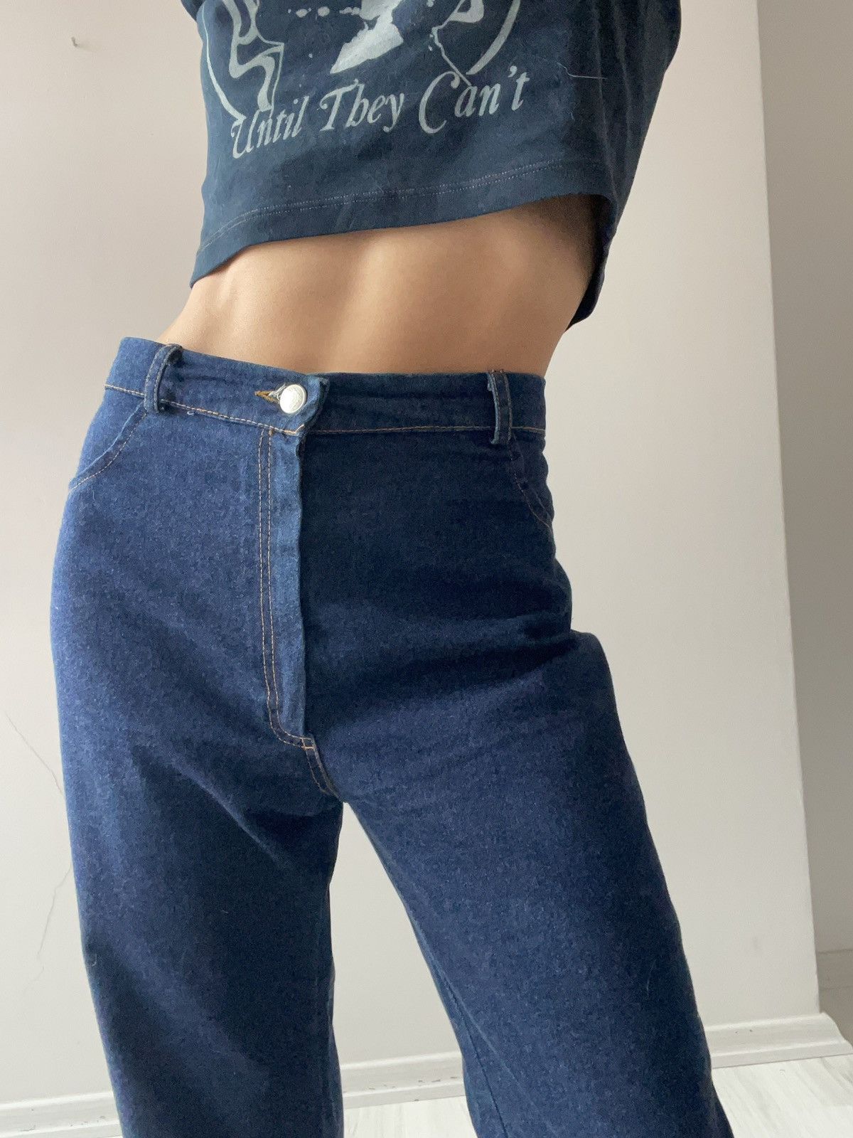Vintage Vintage Italian jean Size 28" / US 6 / IT 42 - 4 Thumbnail