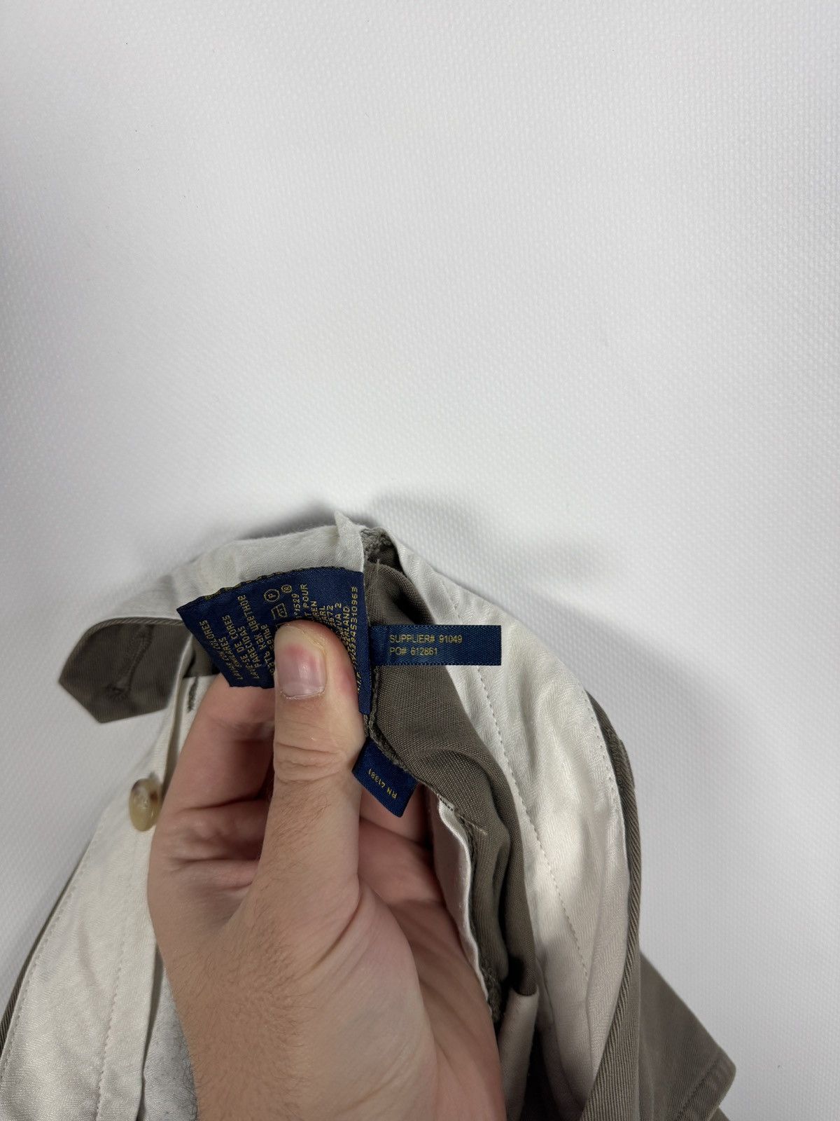 Polo Ralph Lauren Polo Ralph Lauren Chino Pants Classic Fit Cotton Trousers 34 Size US 34 / EU 50 - 8 Thumbnail