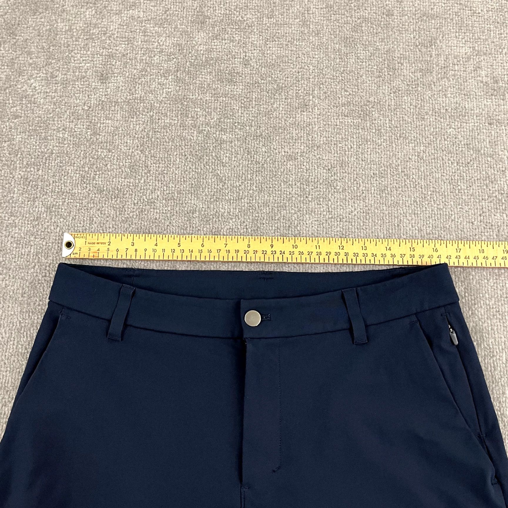Lululemon LULULEMON Pants Mens 32x32 Navy Blue Commission Classic Golf Travel Performance Shirt? Size US 32 / EU 48 - 3 Thumbnail