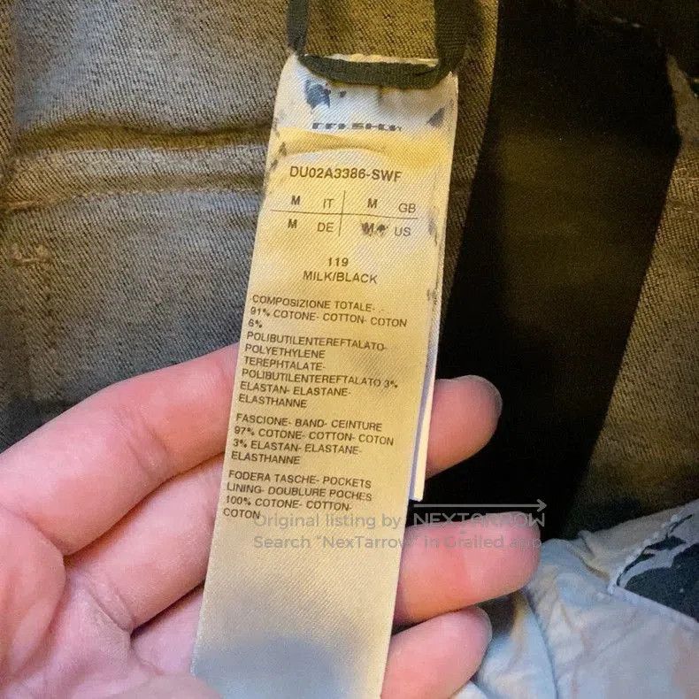 Rick Owens Drkshdw Rick Owens DRKSHDW Coated Denim Pants. Size US 30 / EU 46 - 2 Thumbnail