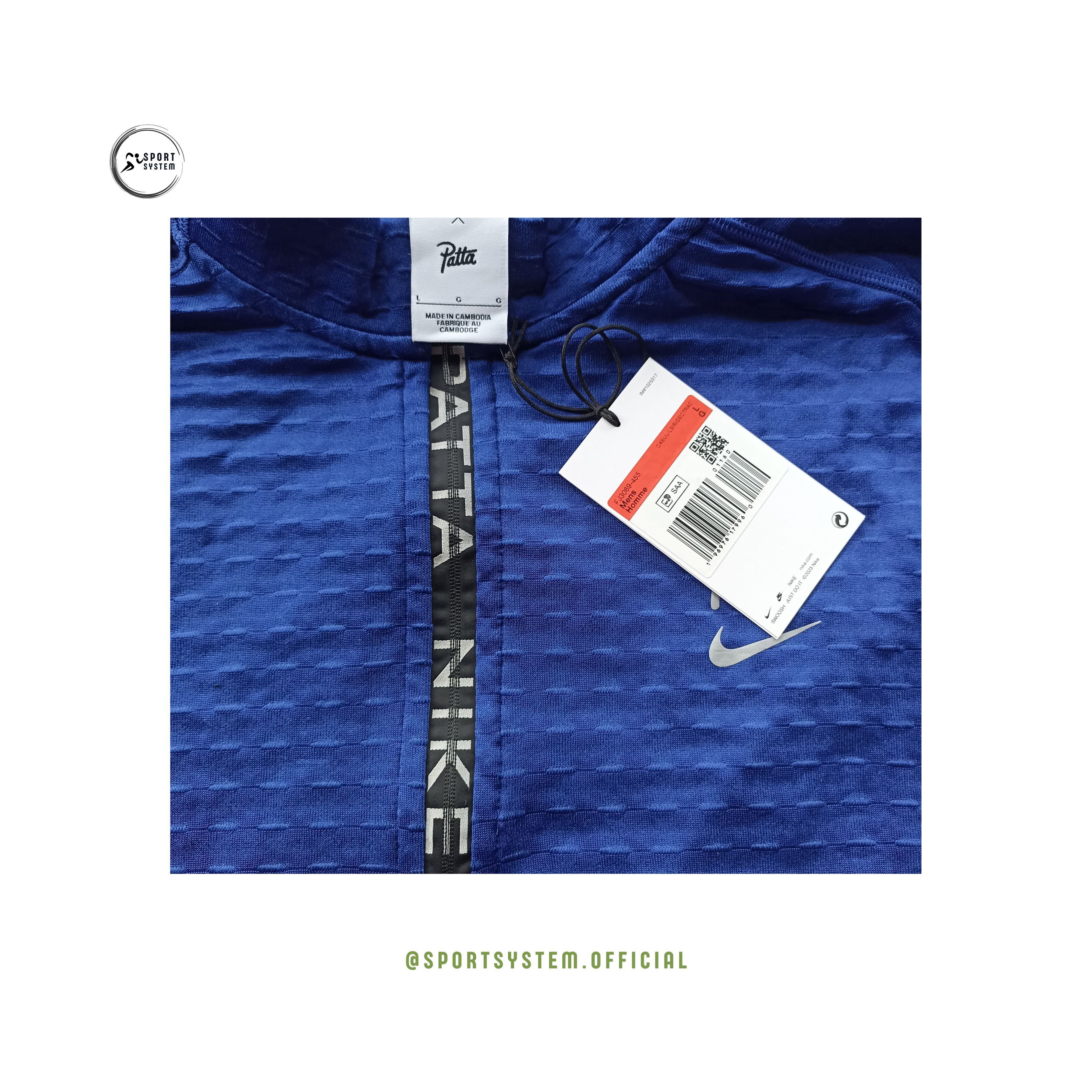 Nike Nike x Patta Running Team Half Zip Longsleeve Size US M / EU 48-50 / 2 - 4 Thumbnail