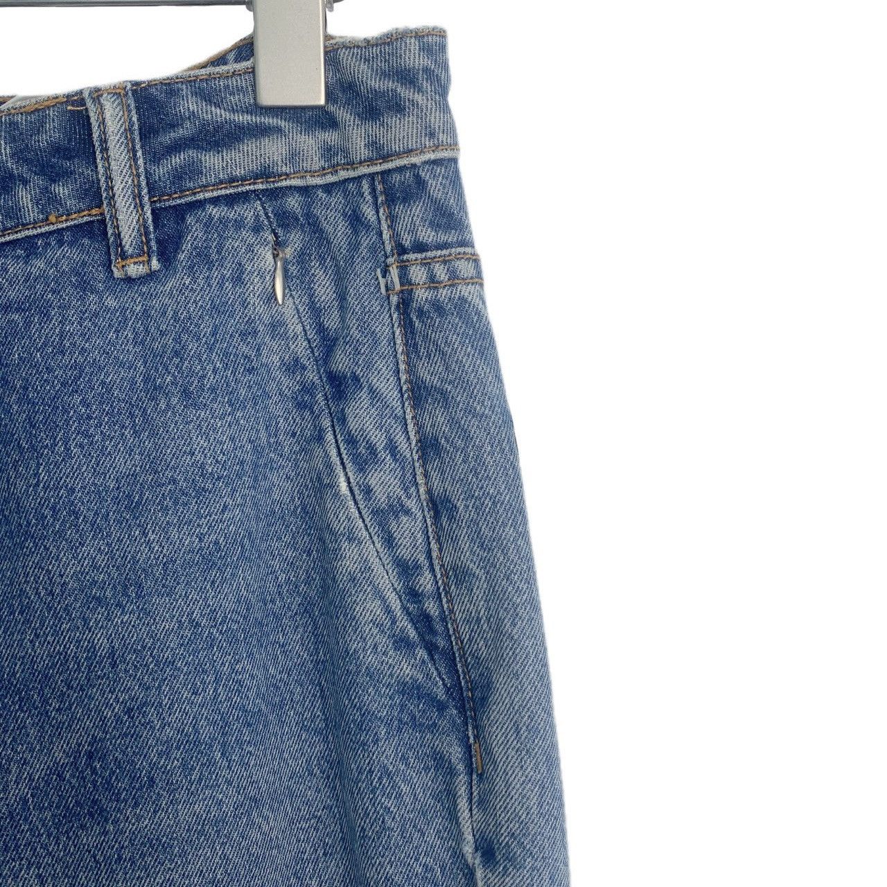 Alexander Wang Alexander Wang Blue Washed Cotton Denim Pants K26WX Size 28" / US 6 / IT 42 - 3 Thumbnail