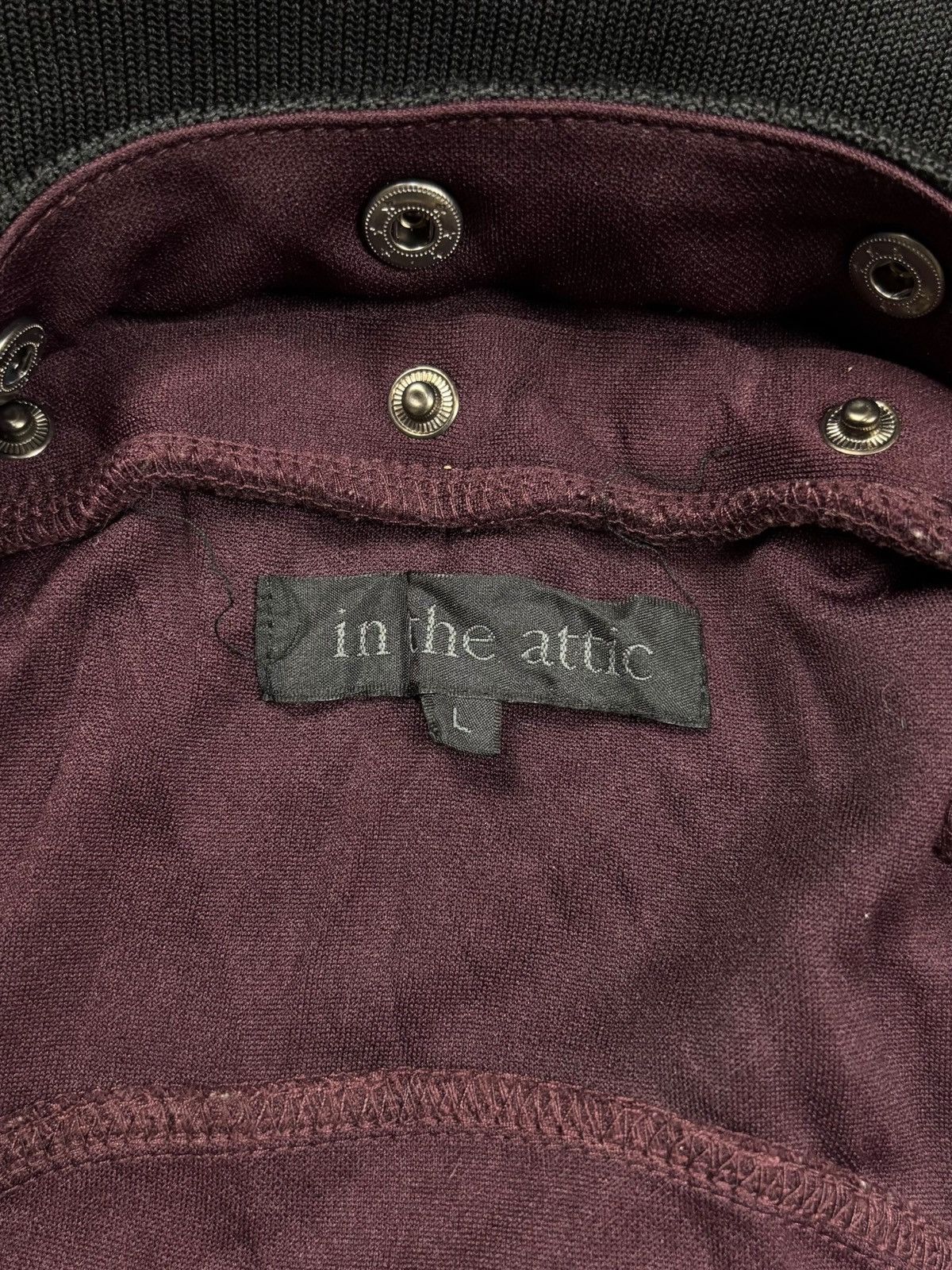 BUFFALO BOBS 2000s Semantic Design - Red Wine Vkei Style Jacket Size US M / EU 48-50 / 2 - 10 Thumbnail