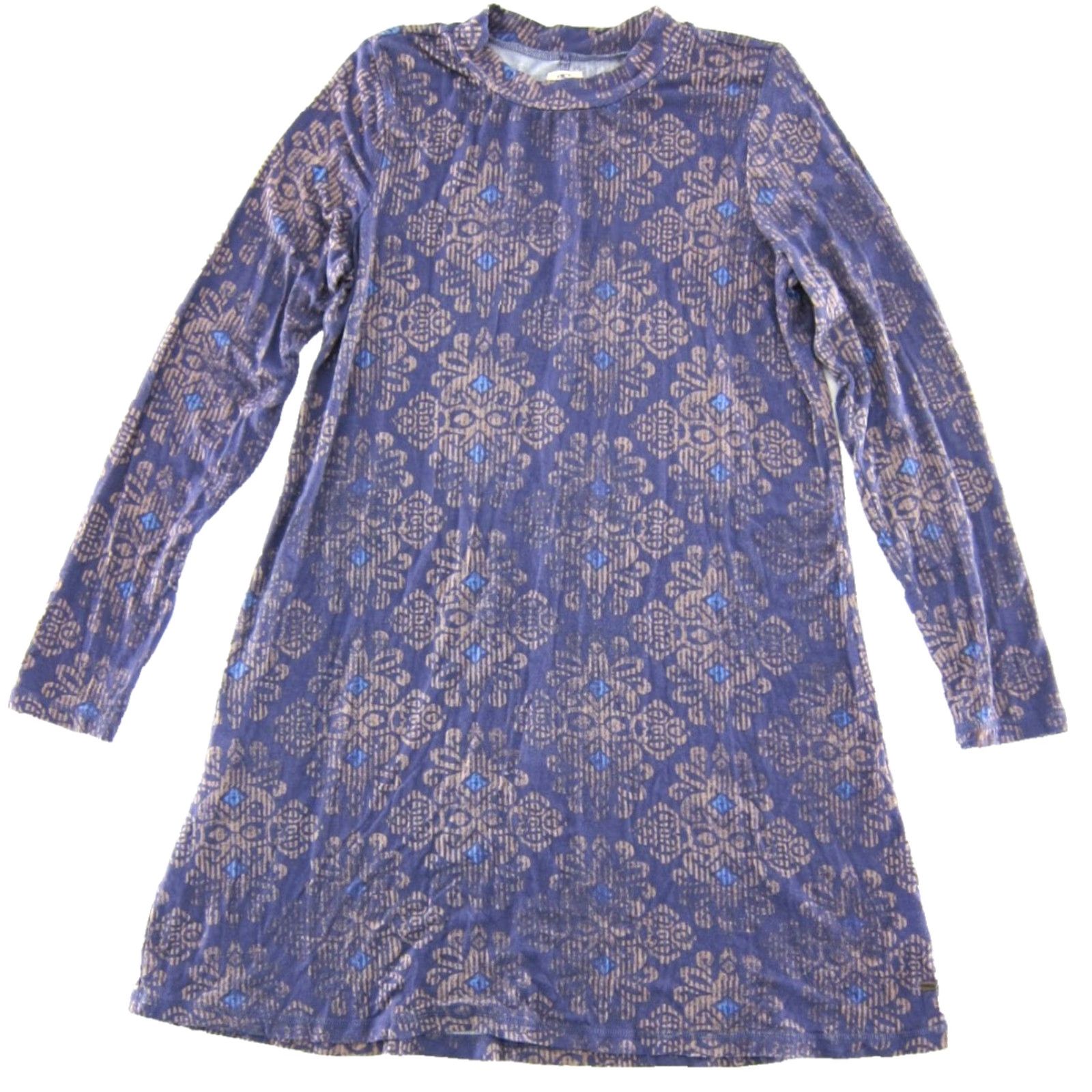 O'Neill O'NEILL Purple Dress Jersey Stretch Long Sleeve Mock Neck Tunic M Size M / US 6-8 / IT 42-44 - 2 Thumbnail