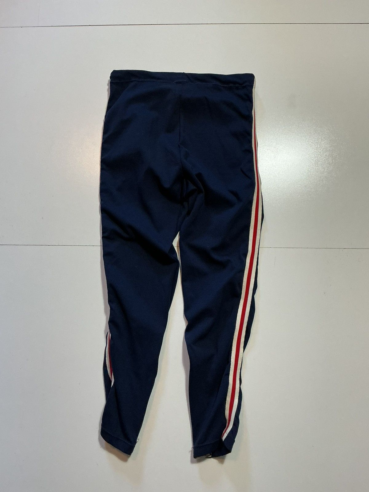 Champion Vintage 80s Champion Made In USA Pleated Stripe Track Pants Size US 32 / EU 48 - 2 Thumbnail