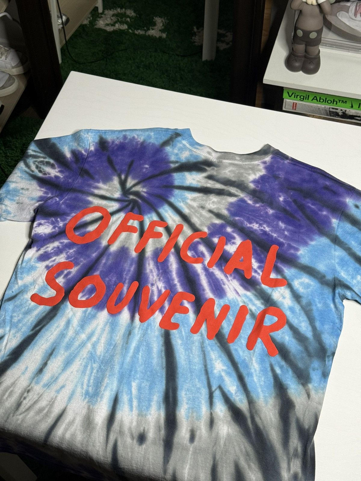 Travis Scott Astroworld Festival 2018 Tee "Tie-Dye" [ L ] Worn 1x Size US XL / EU 56 / 4 - 5 Thumbnail