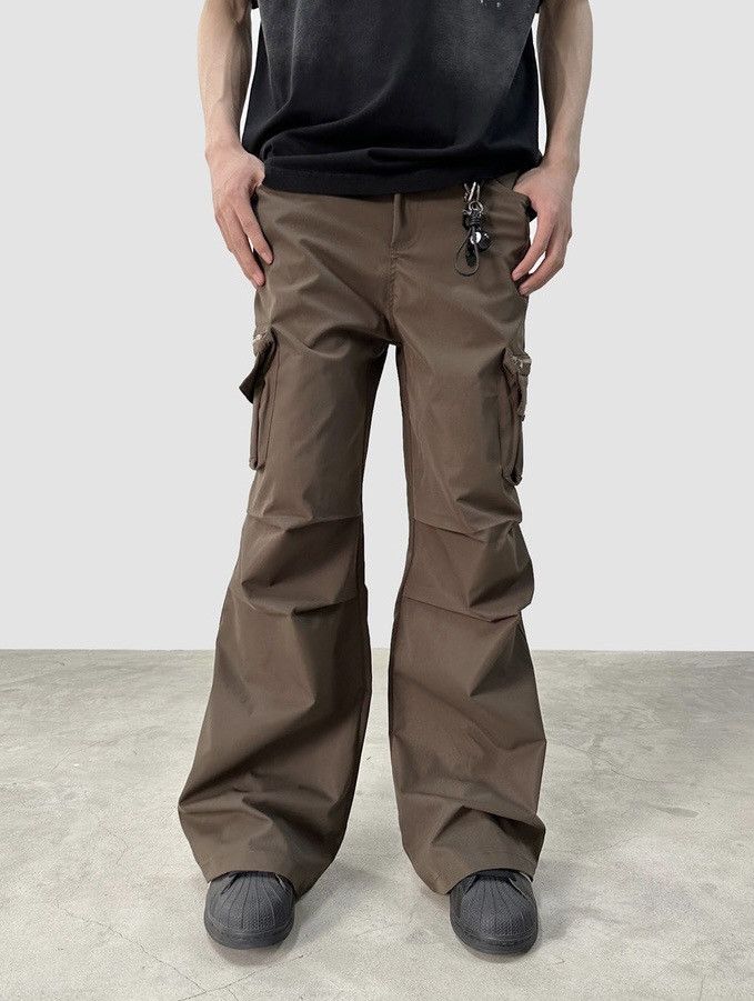 Japanese Brand × Vintage Retro punk multi-pocket pleated cargo pants Size US 32 / EU 48 - 2 Thumbnail