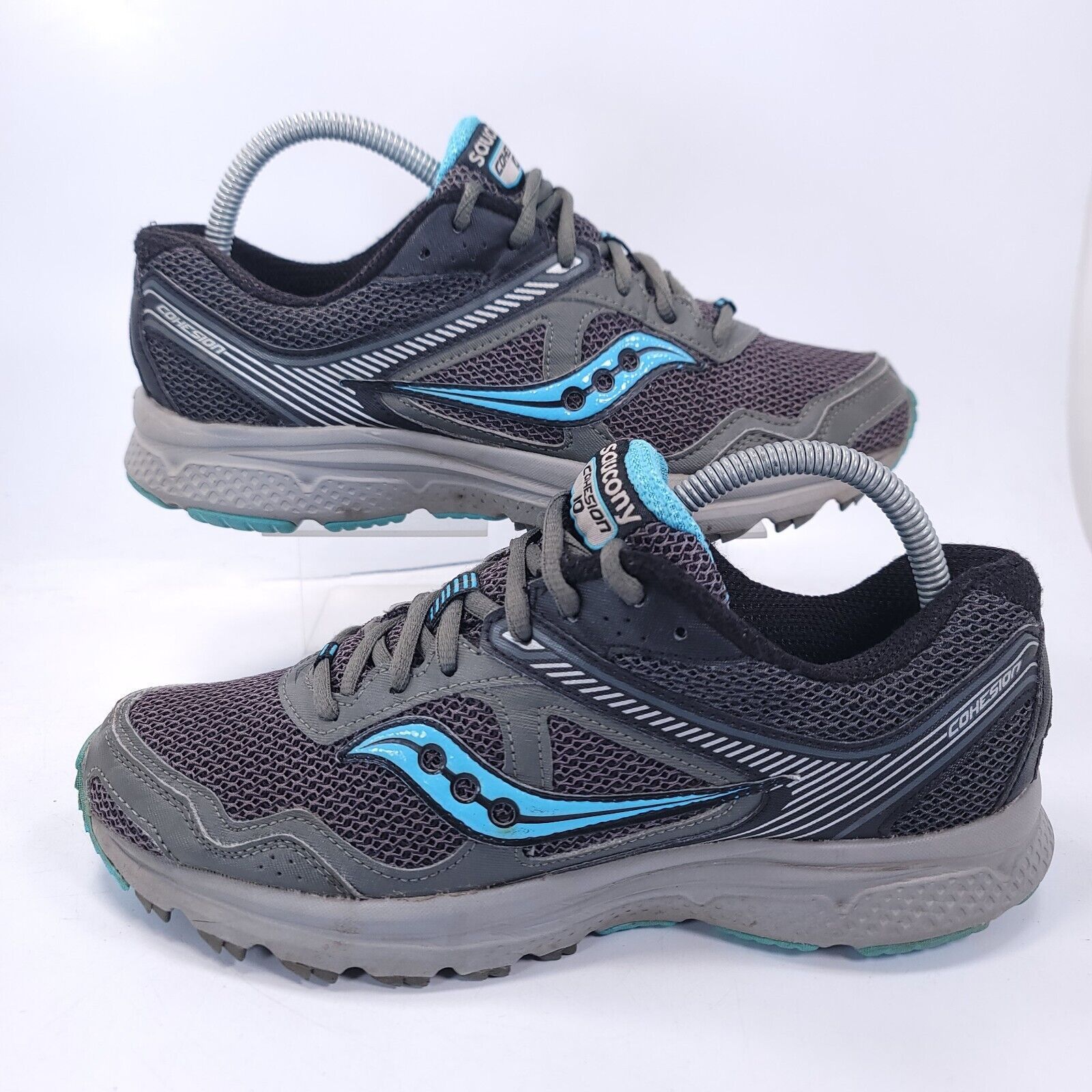 Saucony Saucony Cohesion 10 Shoe Womens Size 9 S15339-10 Gray Blue Size US 9 / IT 39 - 5 Thumbnail