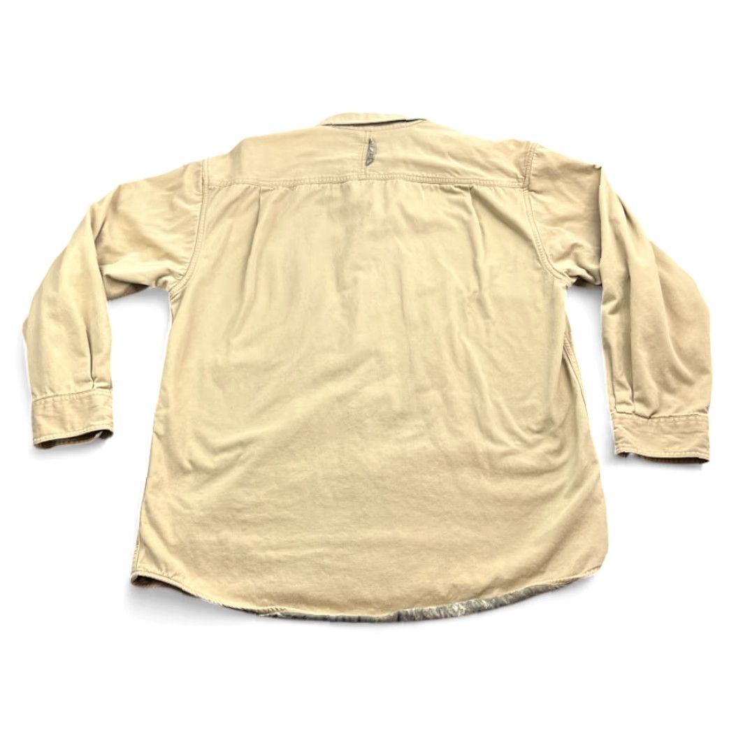 Vintage Mossy Oak Shirt Adult LARGE Brown Camouflage Lined Heavyweight Shacket Campfire Size US L / EU 52-54 / 3 - 3 Thumbnail