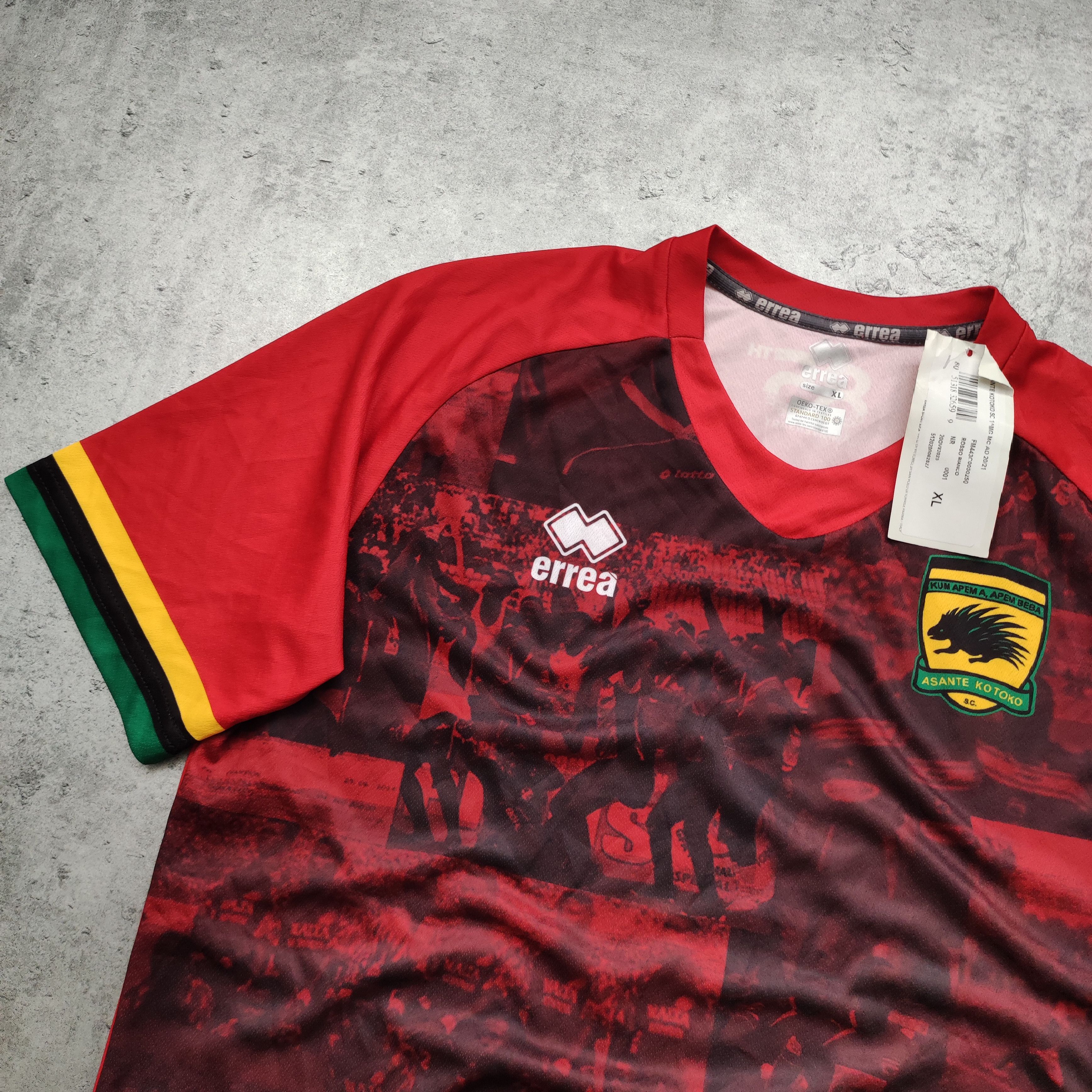 Other Vintage RAREAsante Kotoko 2020/21 Home Africa Jersey Size US XL / EU 56 / 4 - 4 Thumbnail