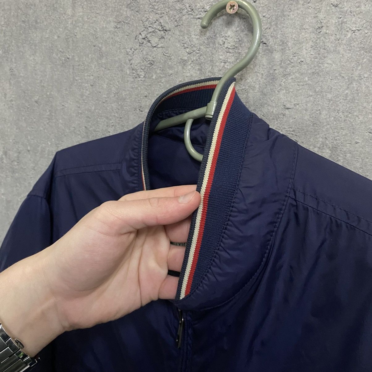Moncler Vintage Moncler Nylon Jacket Rare Size US L / EU 52-54 / 3 - 6 Thumbnail