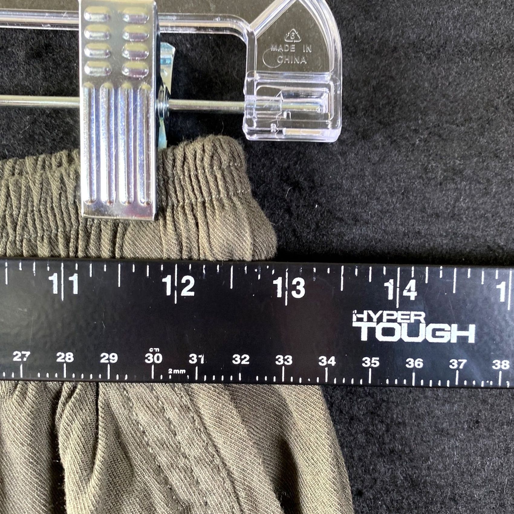 Vintage Rewash Womens Pants Green Pull On Ankle Jogger Cargo Elastic Waist Stretch M Size 32" / US 10 / IT 46 - 4 Thumbnail