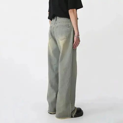 Designer Y2K High Street Straight Wide Leg Jean Size US 31 - 6 Thumbnail