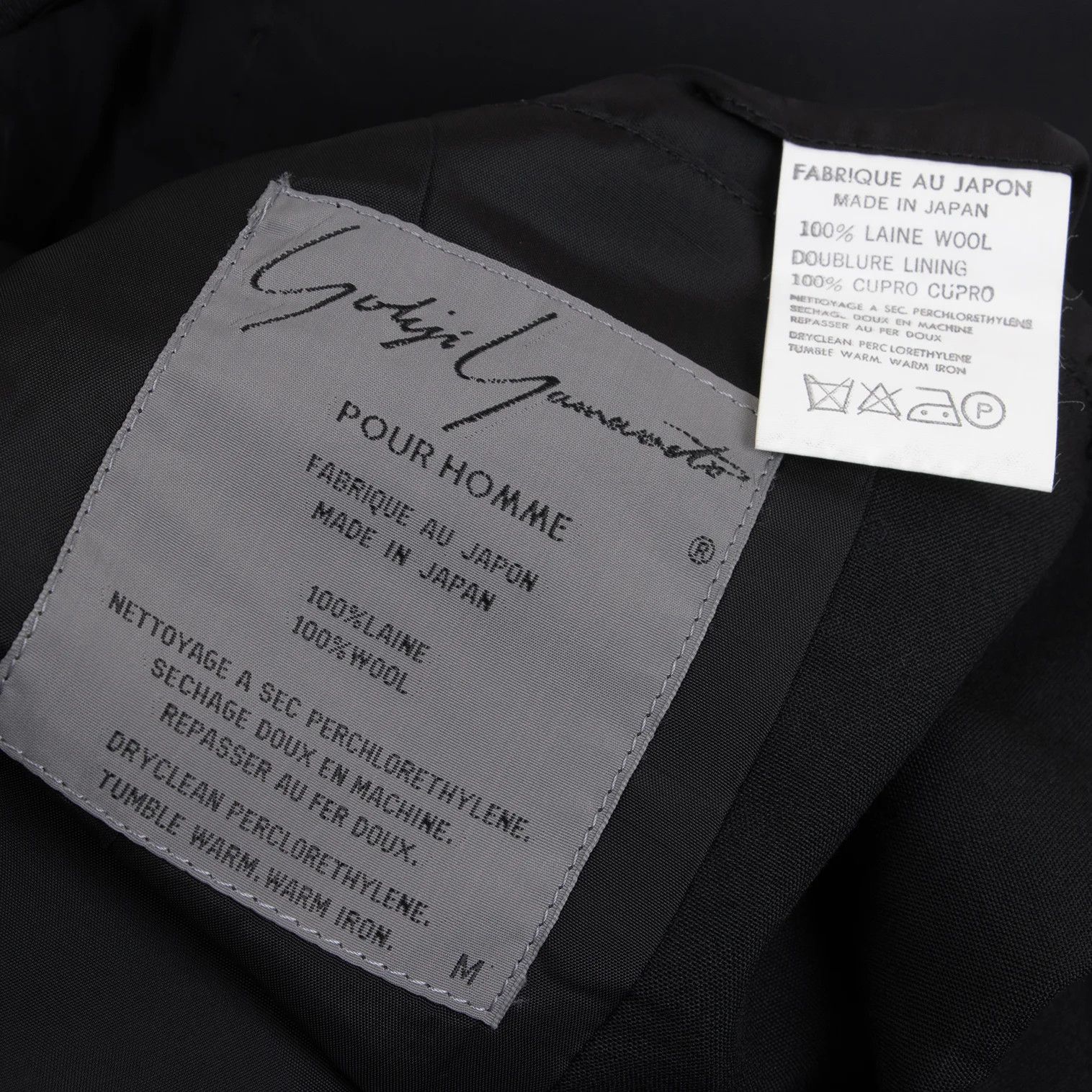 Yohji Yamamoto Yohji Yamamoto Wool Peak Lapel Jacket Size US M / EU 48-50 / 2 - 17 Thumbnail