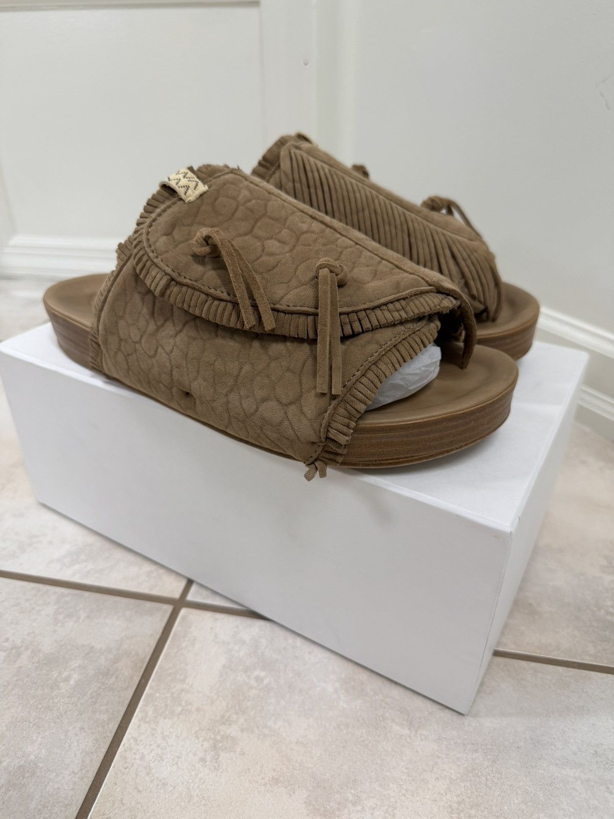 Visvim VISVIM 18SS YUCCA MOC SHAMAN VEG SUEDE US8 | Grailed