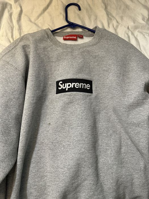 Supreme sales gray sweater