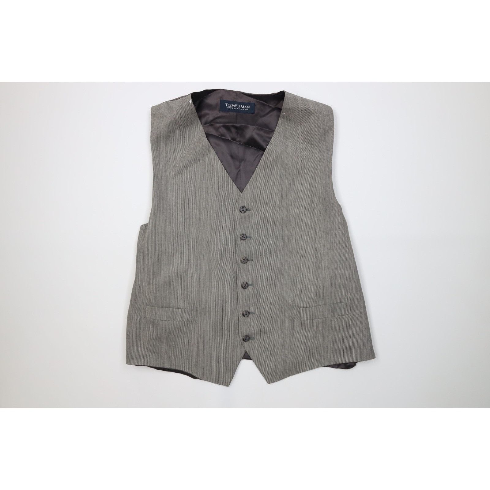 Vintage Vintage Streetwear Thrashed 3 Piece Suit Wedding Size 48R - 11 Thumbnail