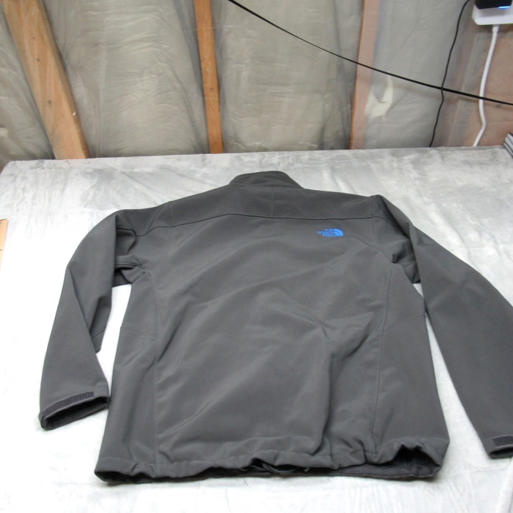 The North Face North Face Apex Bionic Jacket Mens Large Gray Softshell Wind Full Zip LOGO Size US L / EU 52-54 / 3 - 2 Thumbnail