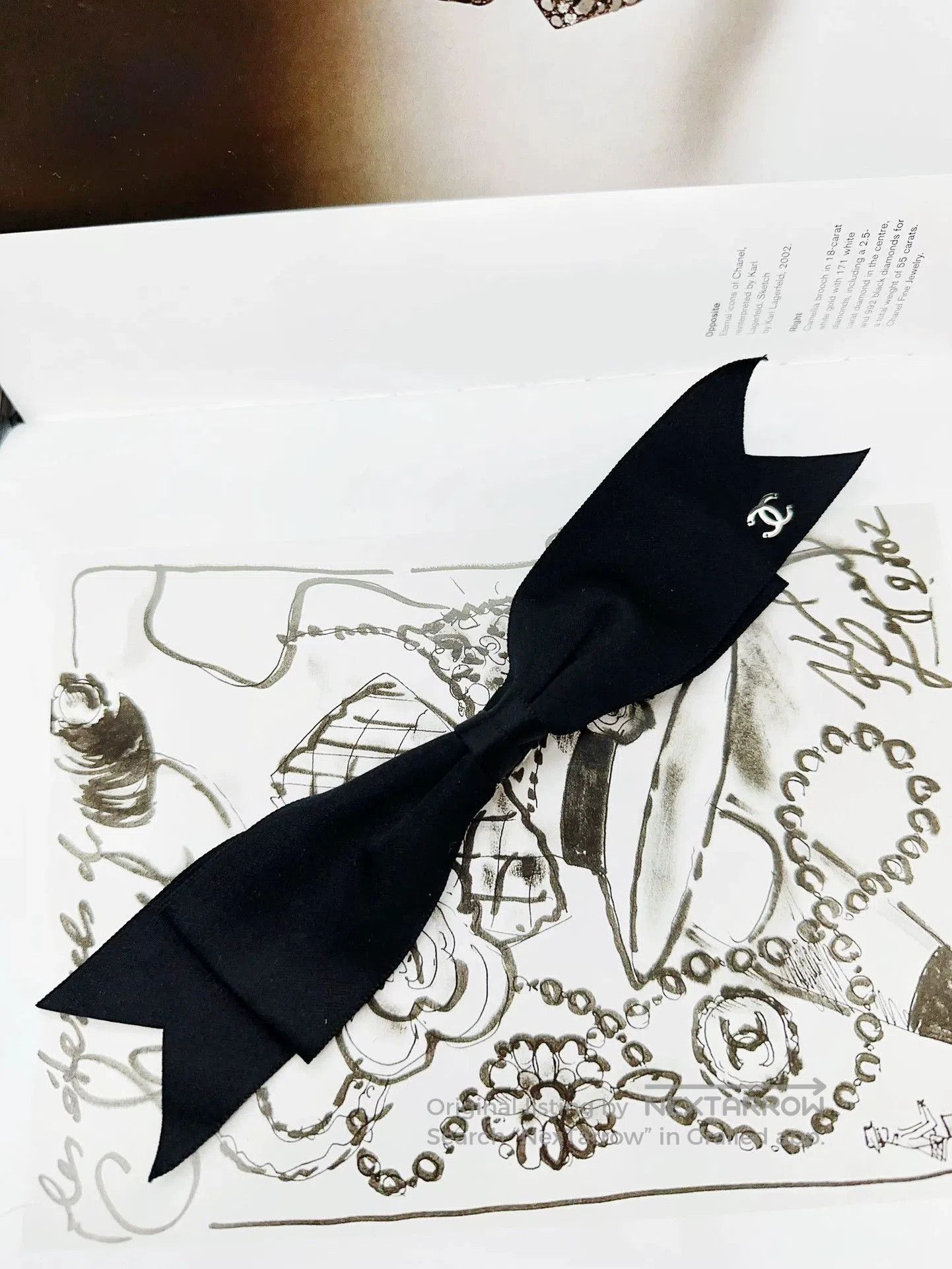 Chanel Chanel 21B Black Bow Hair Clip. Size ONE SIZE - 1 Thumbnail