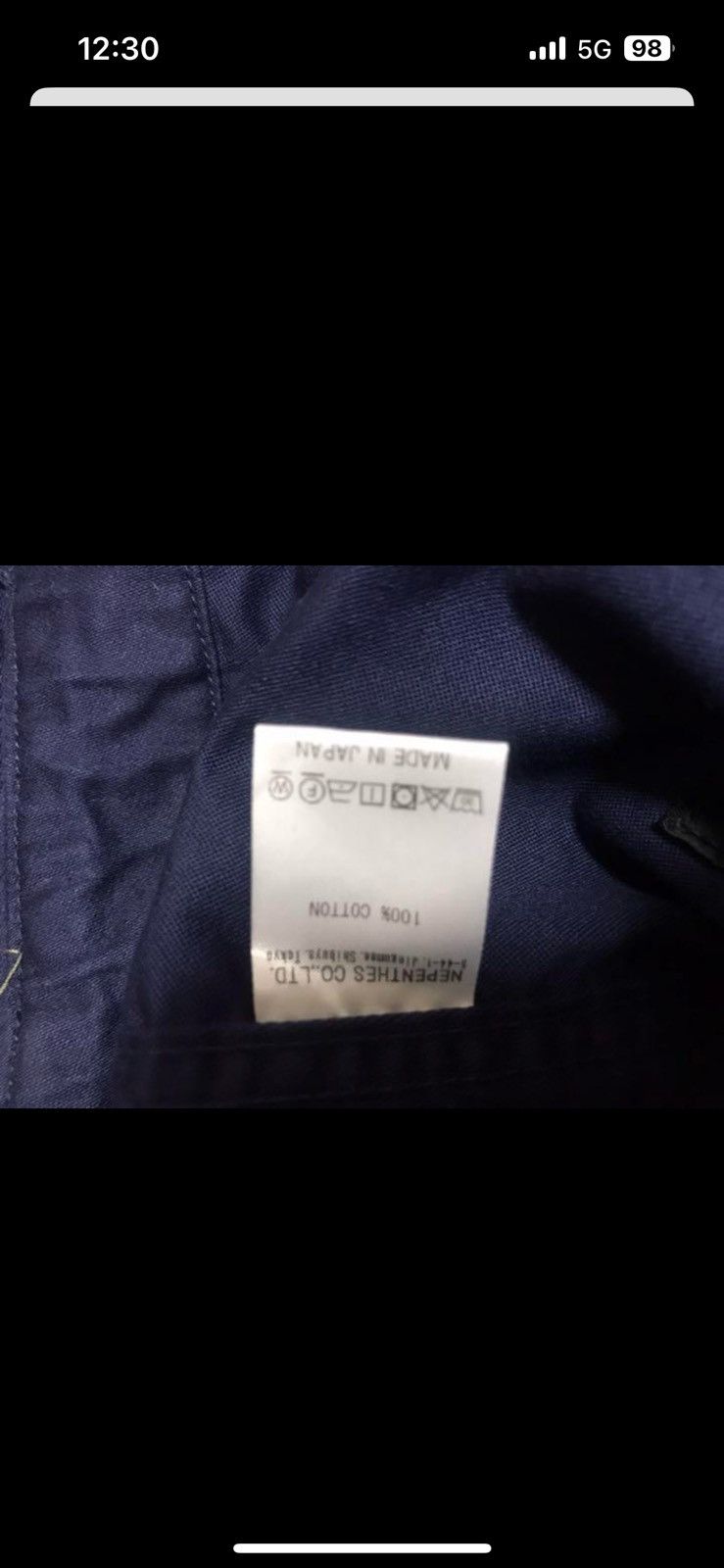 Needles Navy Needles HD pants S Size US 31 - 7 Thumbnail