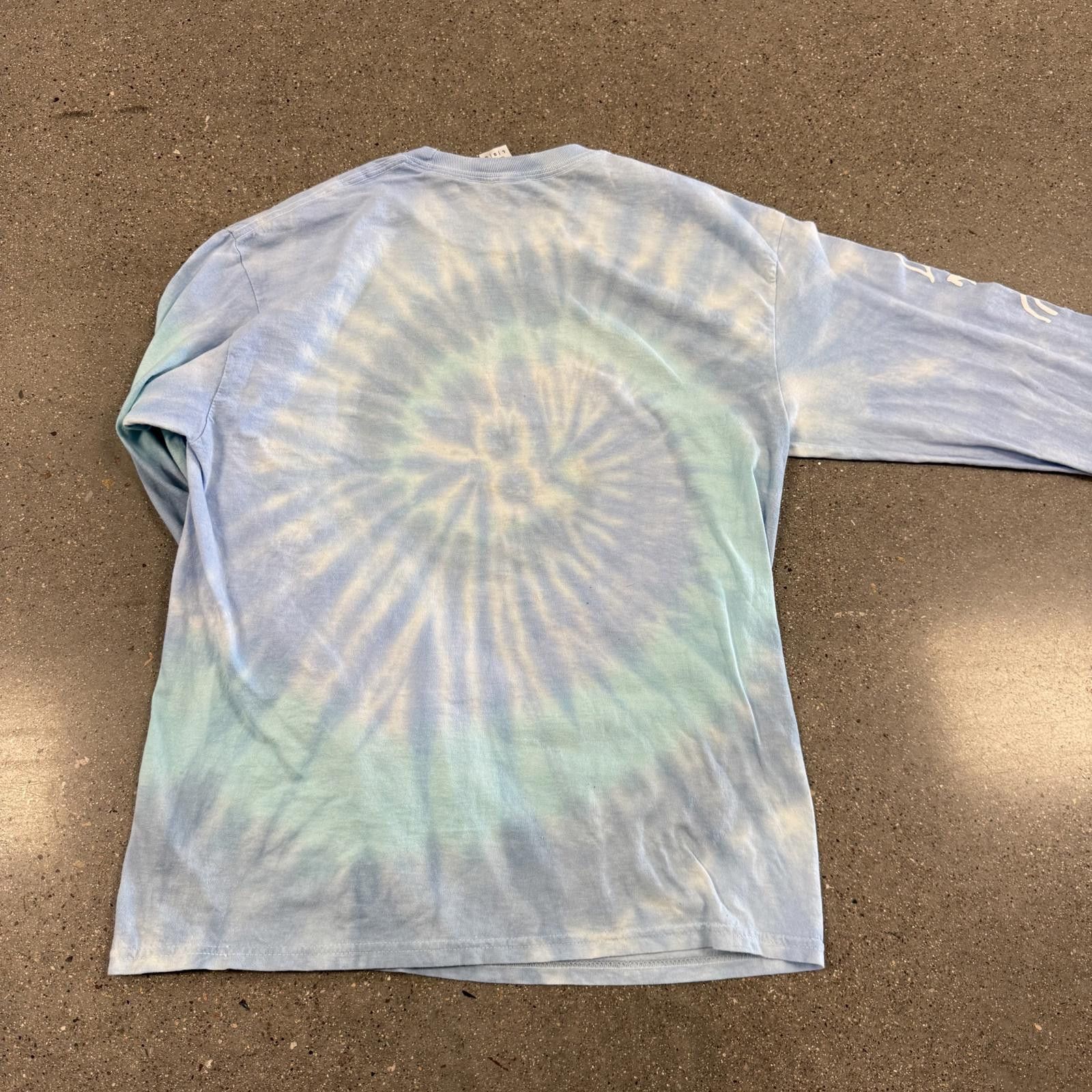Designer Deadstock Goth Babe Tie-Dye Long Sleeve Band T-Shirt Sz L Size US L / EU 52-54 / 3 - 9 Thumbnail