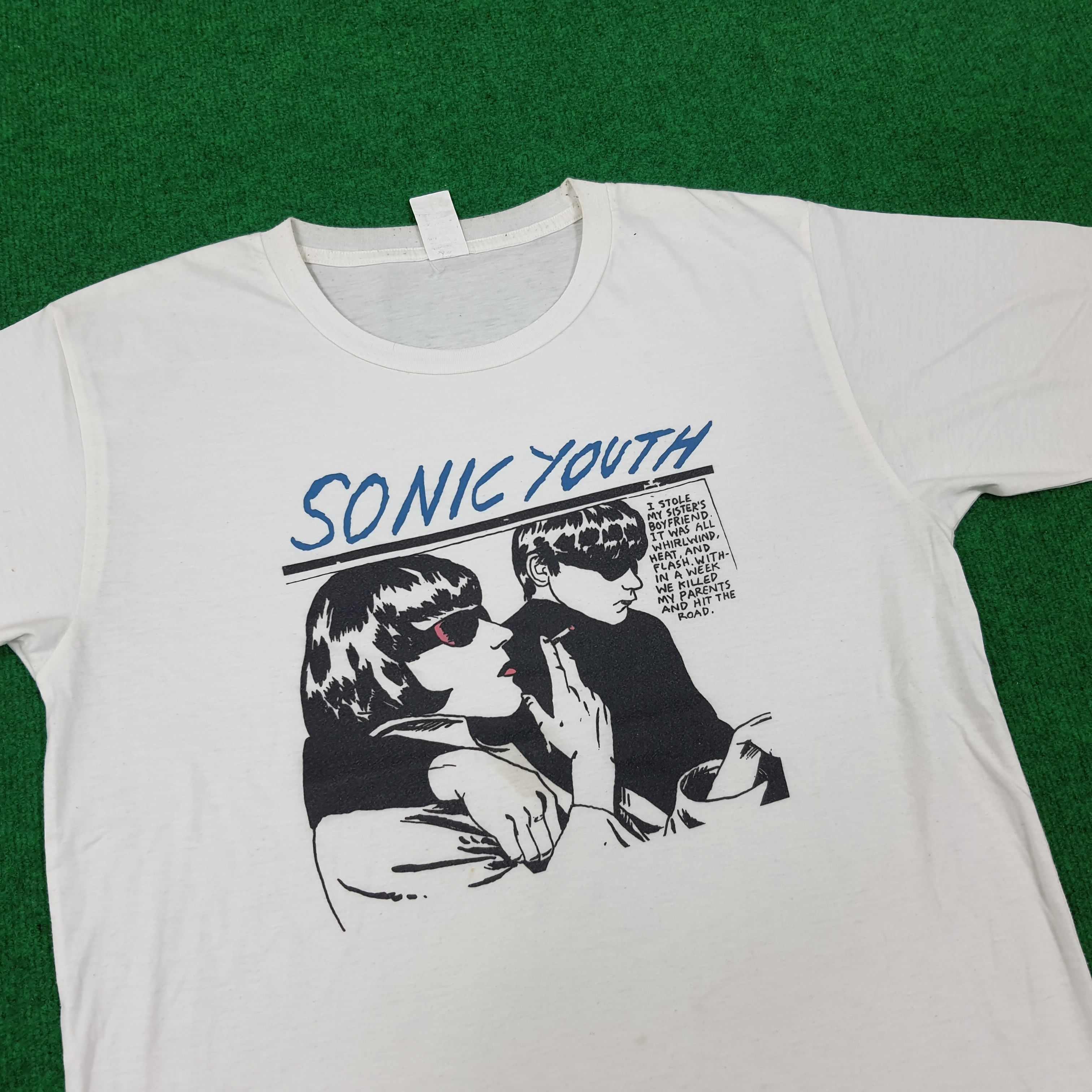 Band Tees × Vintage Vintage Sonic Youth Cover Rock Band Tees Size US M / EU 48-50 / 2 - 2 Thumbnail