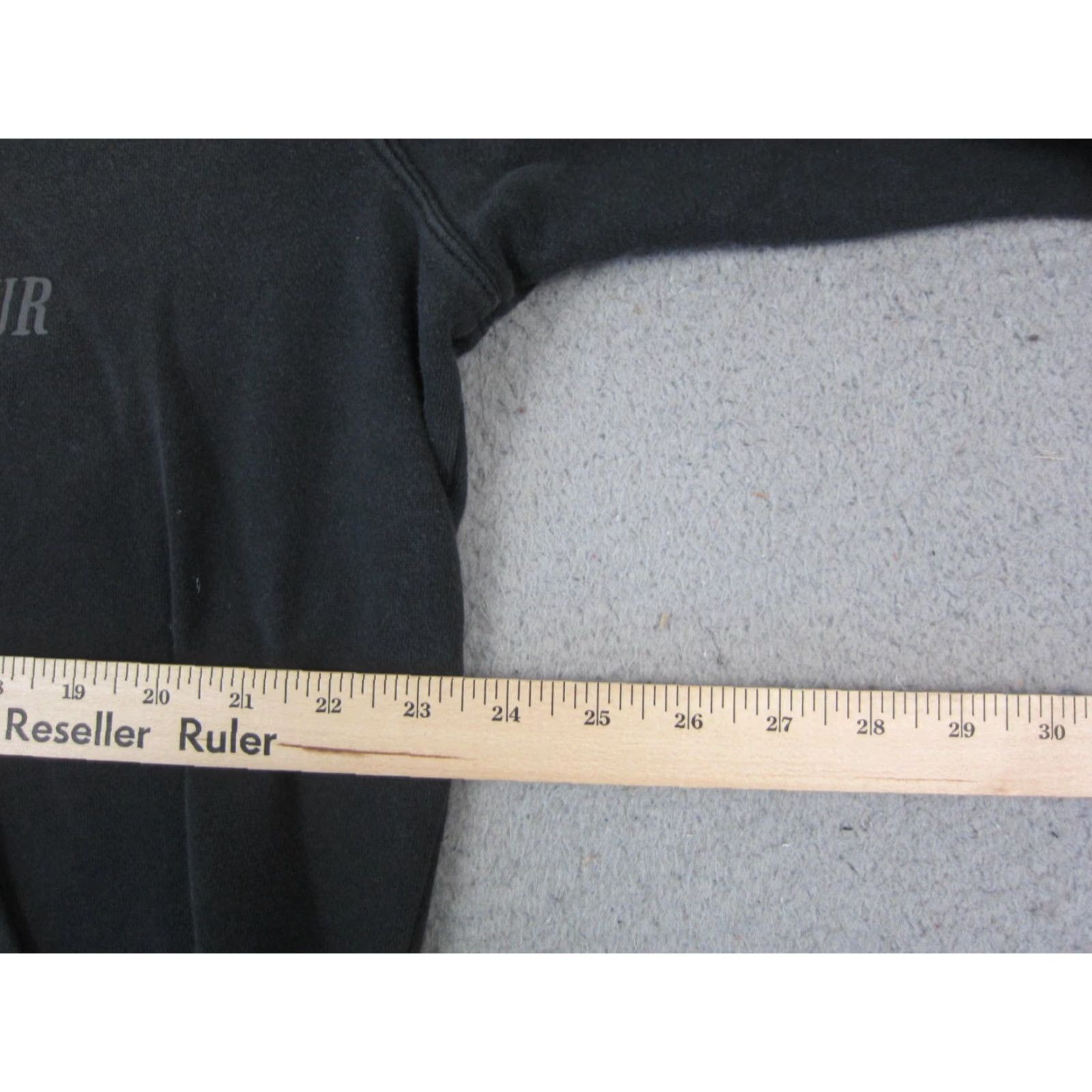 True Religion True Religion Hoodie Mens XL Black World Tour Sweatshirt Fleece Pullover Hooded Pockets Warm Winter Fall Spring Clothing Size US XL / EU 56 / 4 - 7 Thumbnail