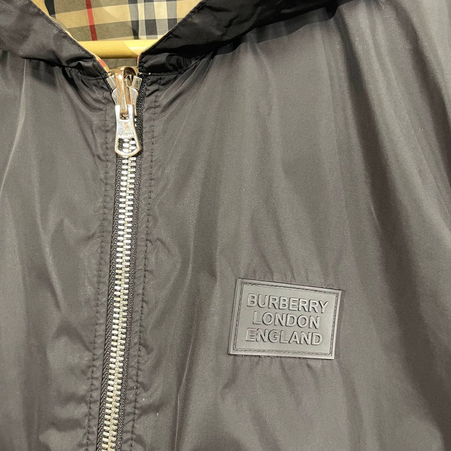 Burberry Burberry Classic Check Double-Faced Hooded Jacket L 95New Size US L / EU 52-54 / 3 - 5 Thumbnail