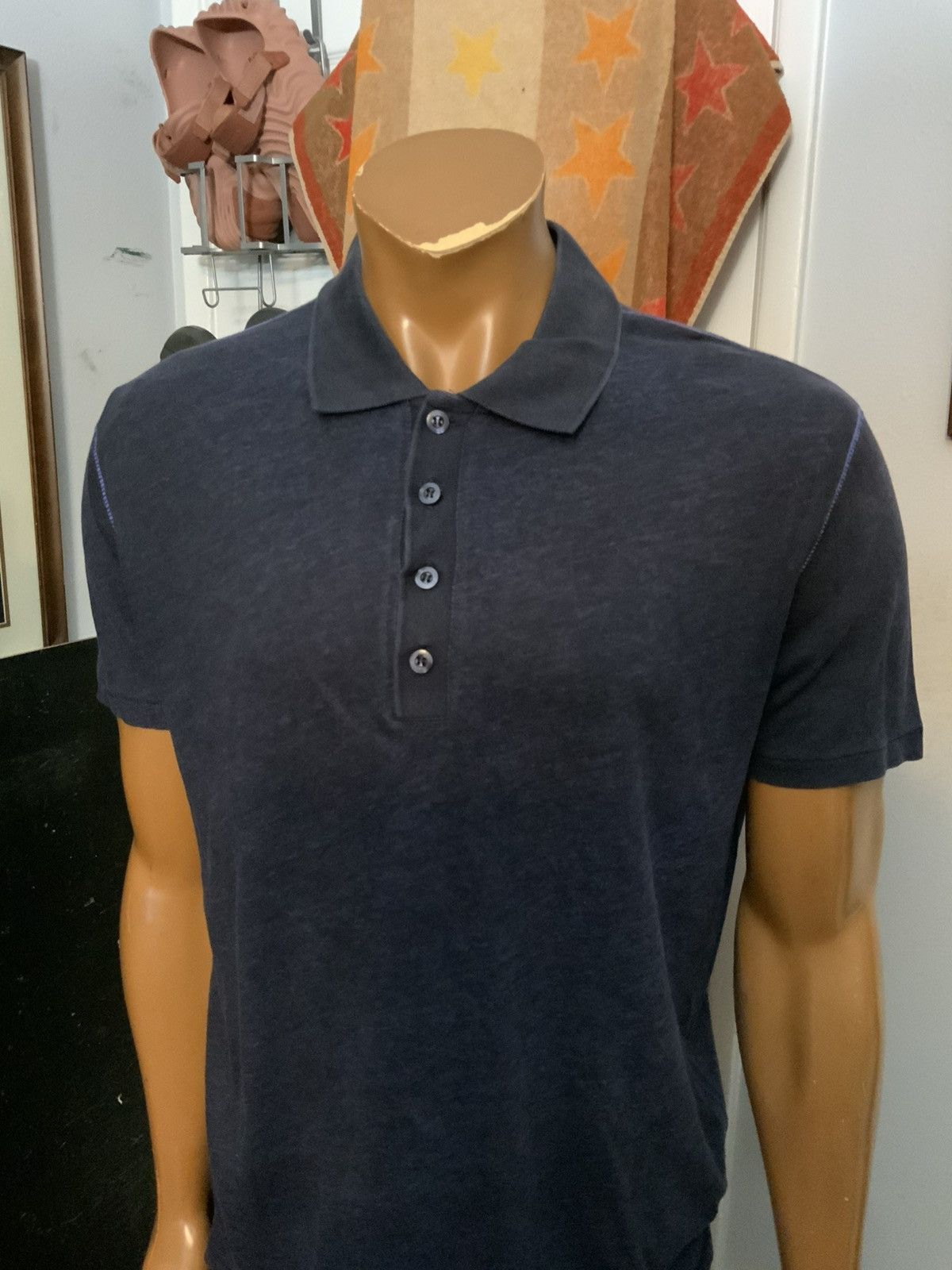 Hugo Boss Hugo Boss Orange Payman Heather Purple S/S Polo Shirt Size US L / EU 52-54 / 3 - 11 Thumbnail
