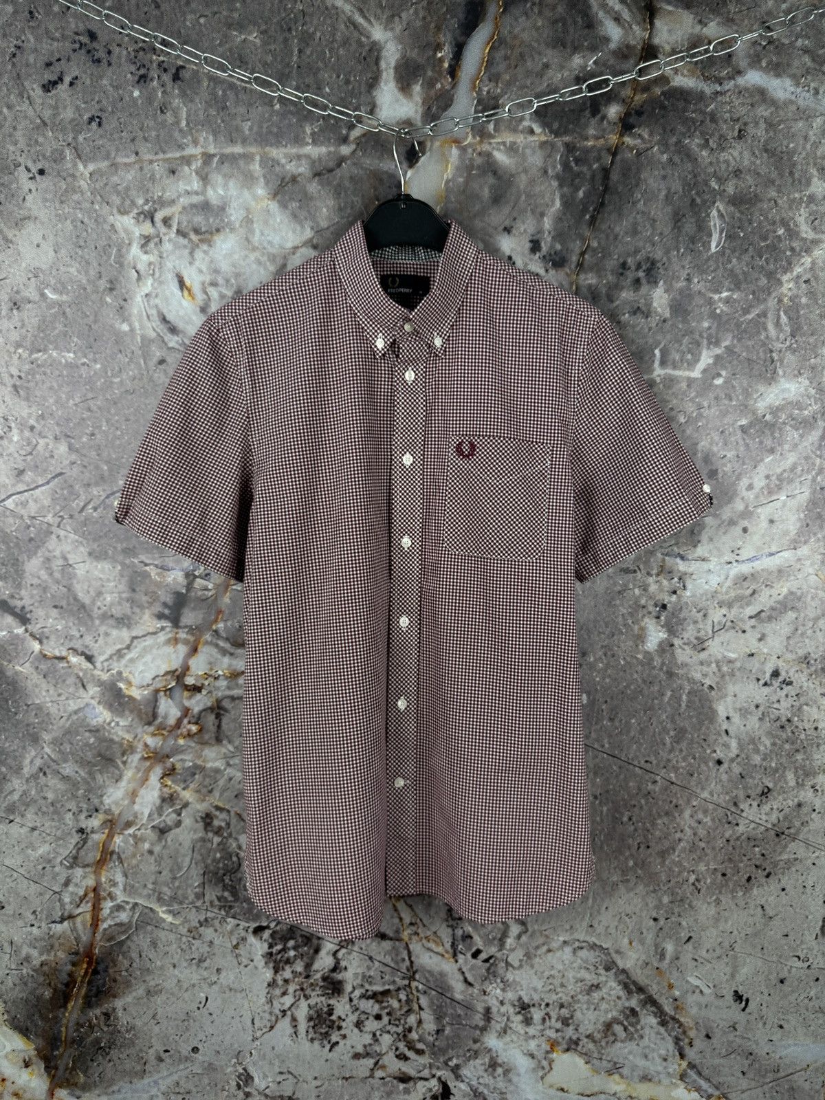 Fred Perry Men’s Fred Perry Shirt With Short Sleeves Streetwear Size M Size US M / EU 48-50 / 2 - 1 Thumbnail