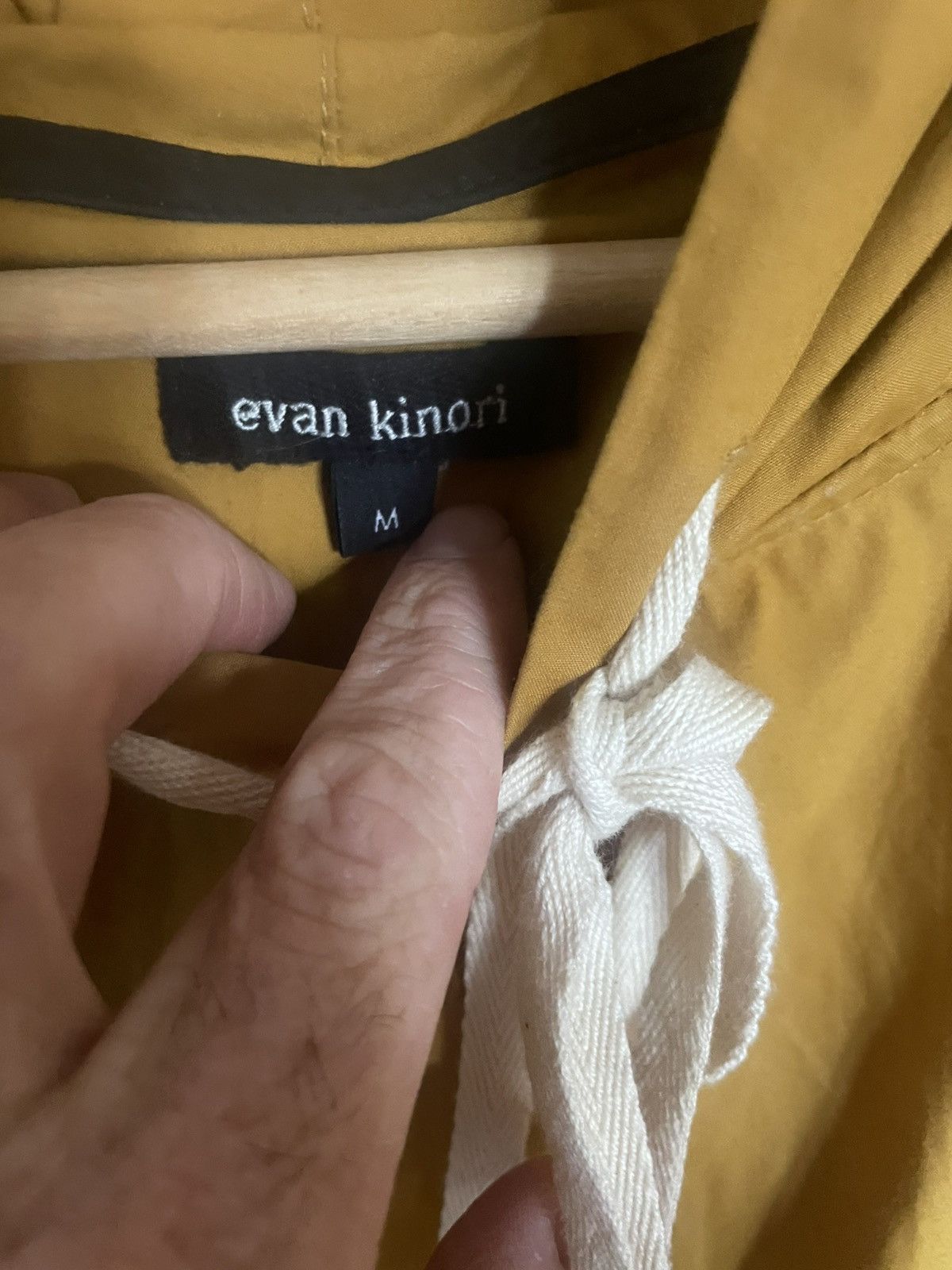 Evan Kinori Waxed Cotton Anorak Size US M / EU 48-50 / 2 - 2 Thumbnail